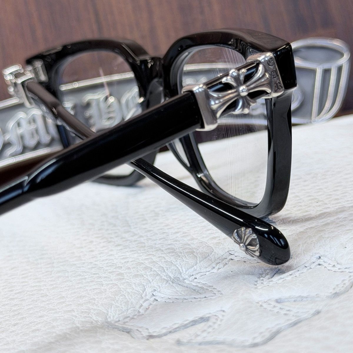 Chrome Hearts Chrome Hearts COX UCKER Glasses Size ONE SIZE - 8 Thumbnail