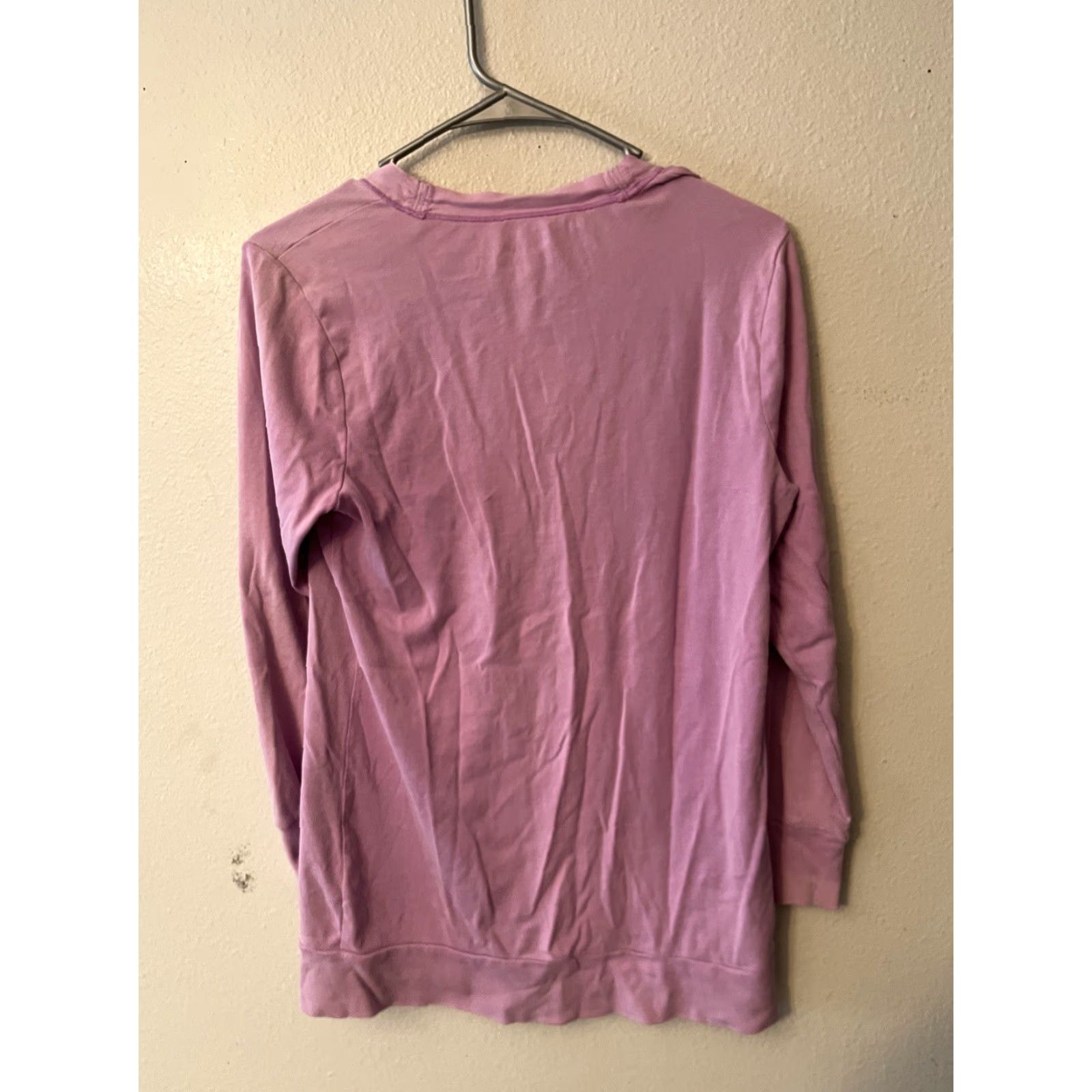 J.Crew J.CREW Cardigan Sweater - Women - Large - Purple Knit Cotton - Long Sleeve - Casual Knitwear with Contrast Trim - Regular Fit Size L / US 10 / IT 46 - 3 Thumbnail