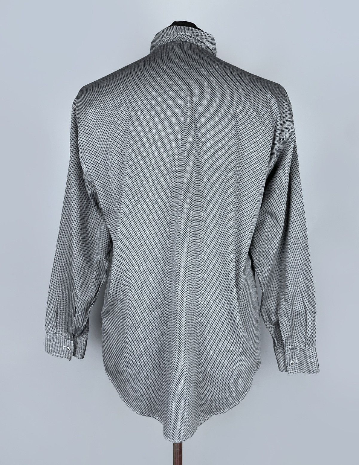 Versace Vintage 90s Versace Classic V2 LS Metallic Button Shirt L Size US L / EU 52-54 / 3 - 7 Thumbnail