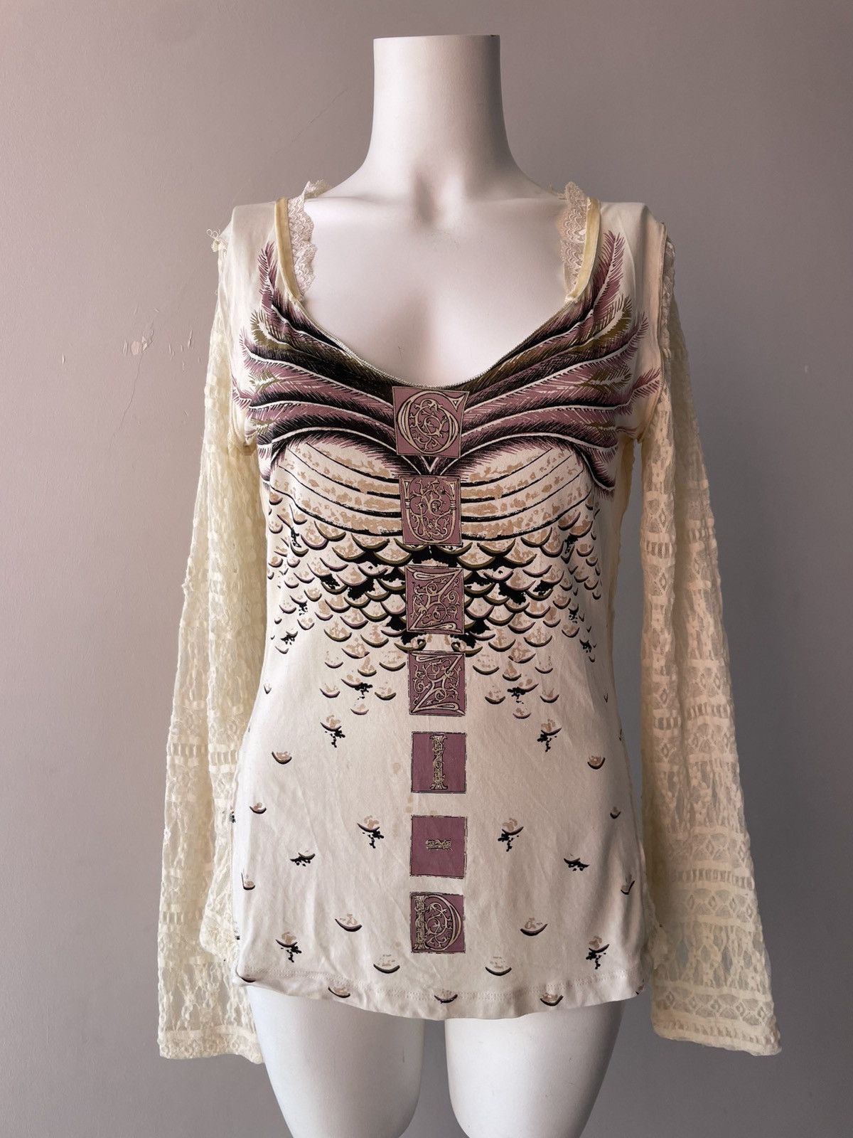 Vintage y2k blouse Size L / US 10 / IT 46 - 6 Thumbnail