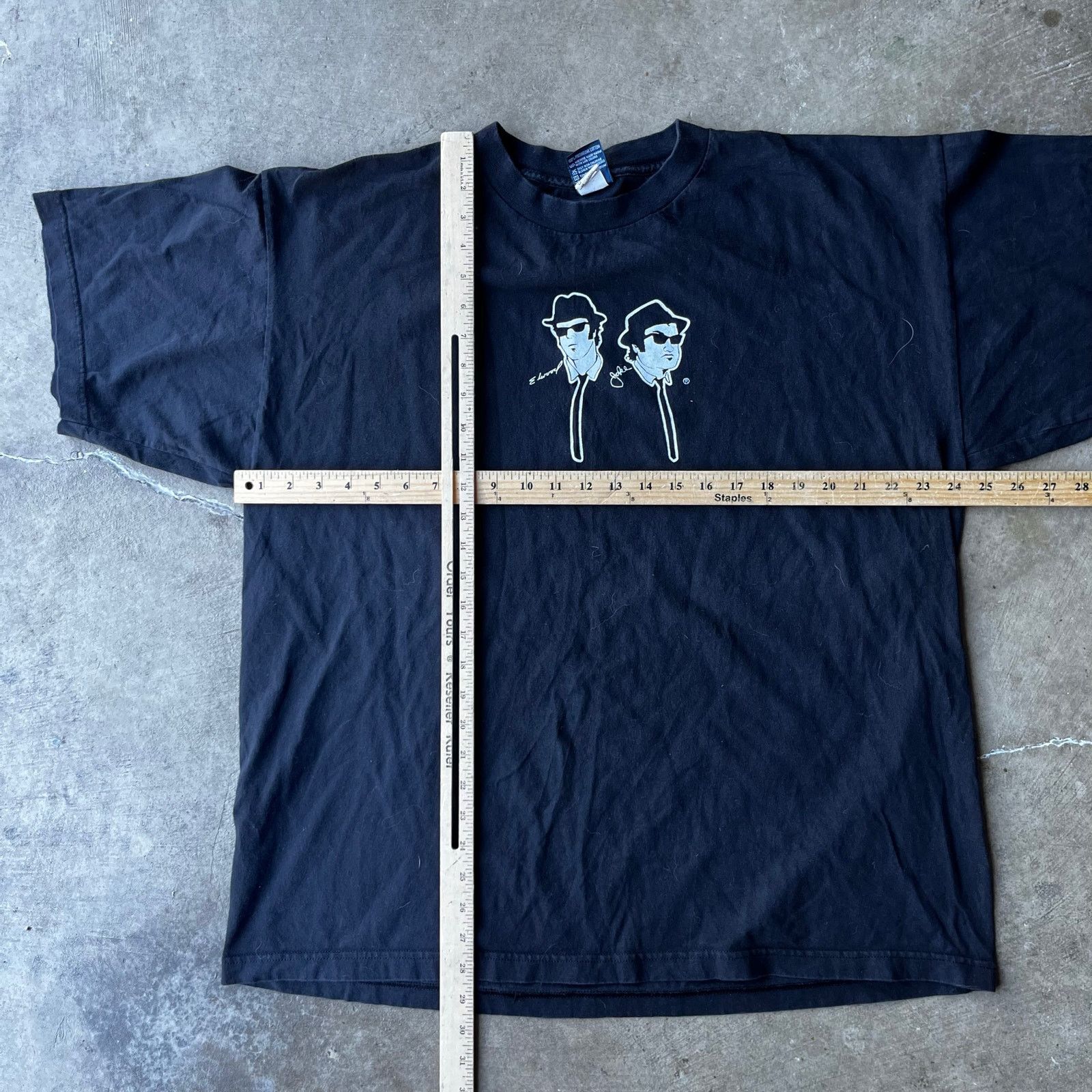 Vintage VINTAGE House of Blues Men T-Shirt 2XL Black Size US XXL / EU 58 / 5 - 6 Thumbnail