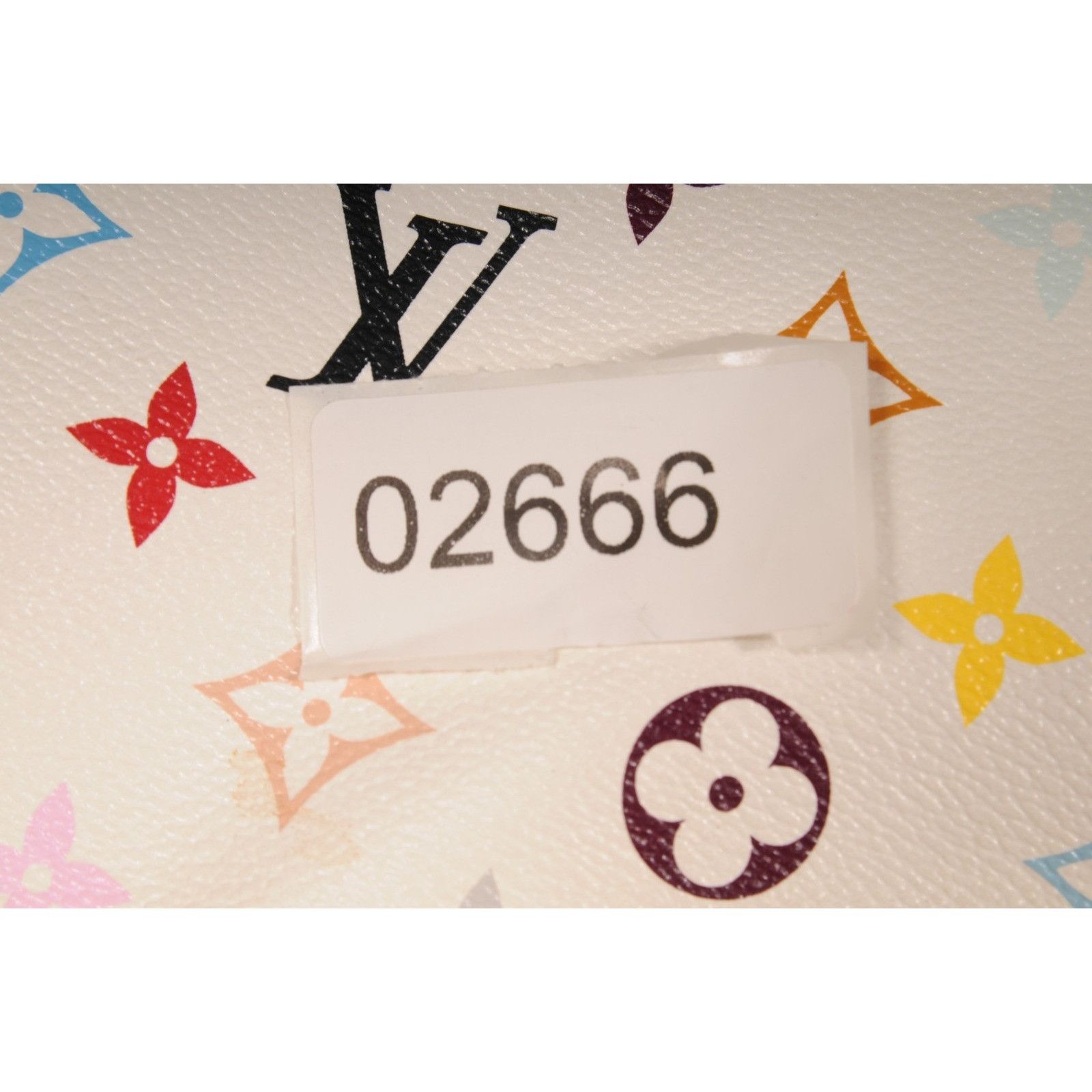 Louis Vuitton Ursula Shoulder Bag White Multicolor Takashi Murakami Size ONE SIZE - 21 Thumbnail