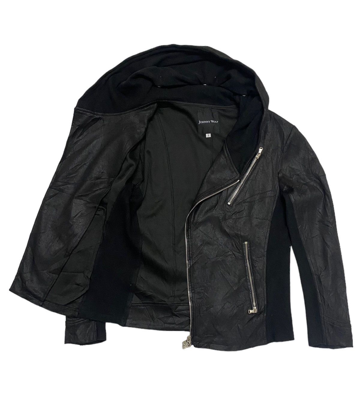 BUFFALO BOBS Johnny Wolf Gentleman Asymmetric Hoodie Jacket Size US S / EU 44-46 / 1 - 5 Thumbnail