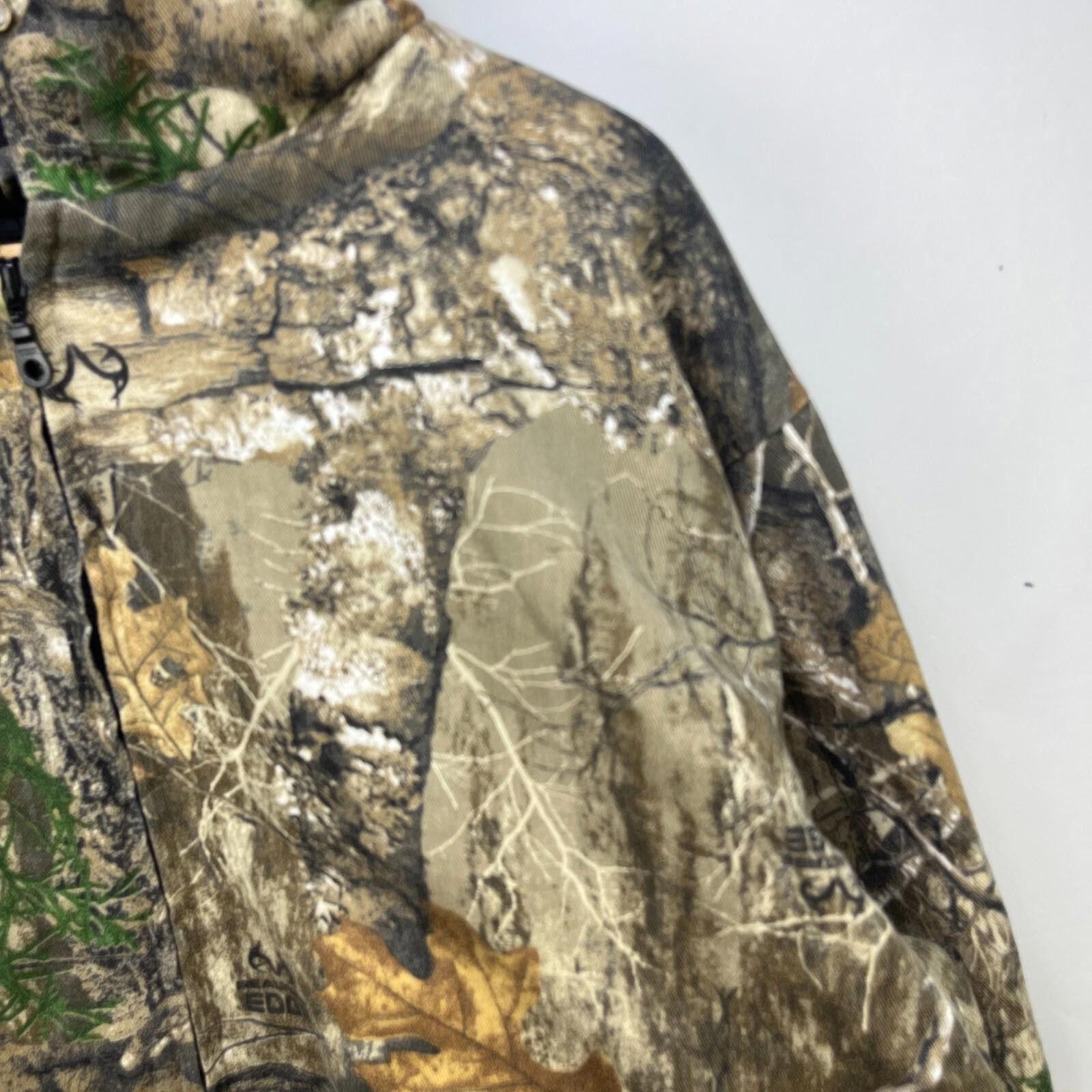 Realtree Vintage Realtree Camo Y2K Quilted Hooded Zip-Up Jacket 2XL Size ONE SIZE - 3 Thumbnail