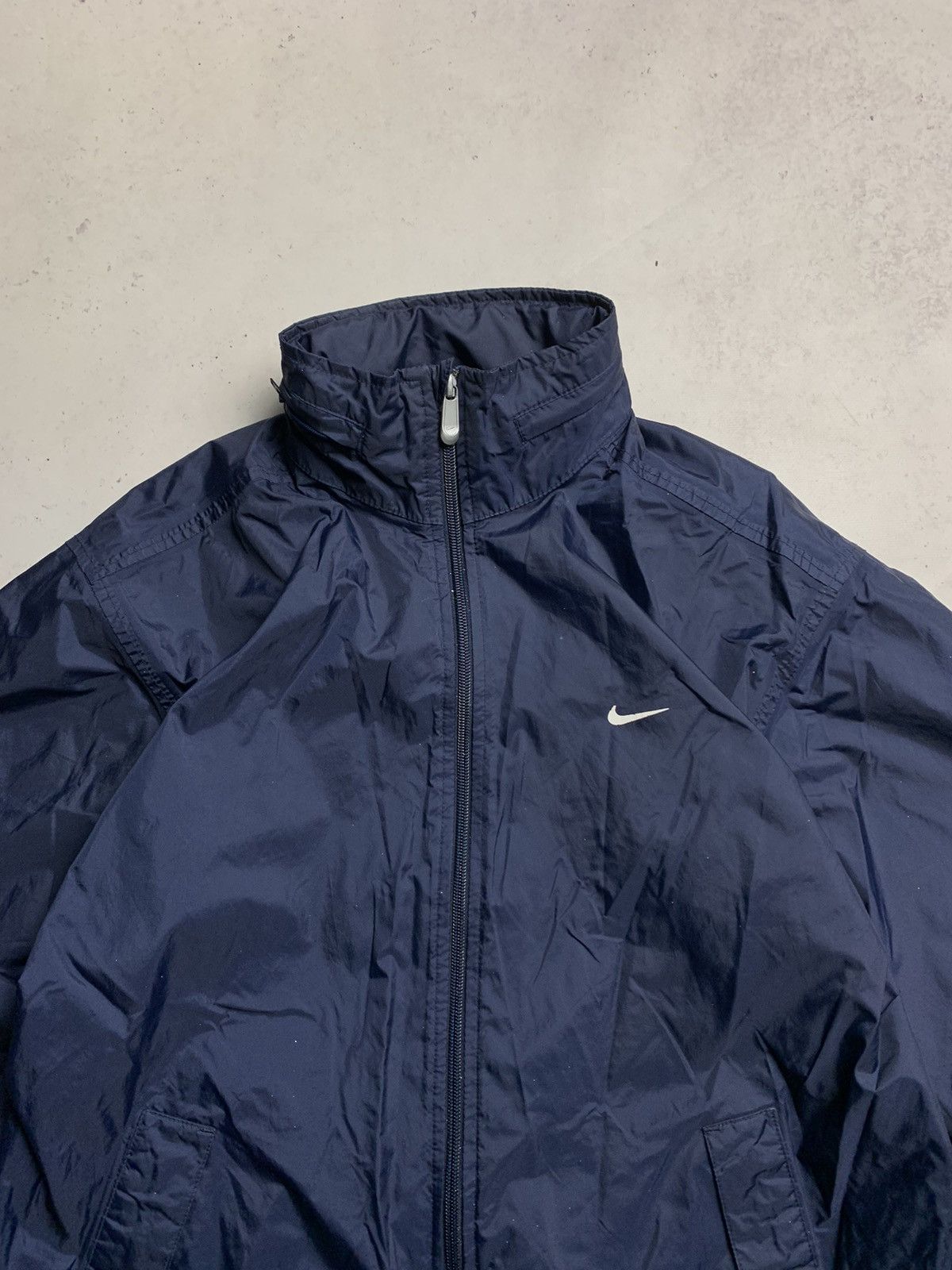 Nike Vintage Nike Swoosh Nylon Olympic Jacket Y2K S Size US S / EU 44-46 / 1 - 3 Thumbnail