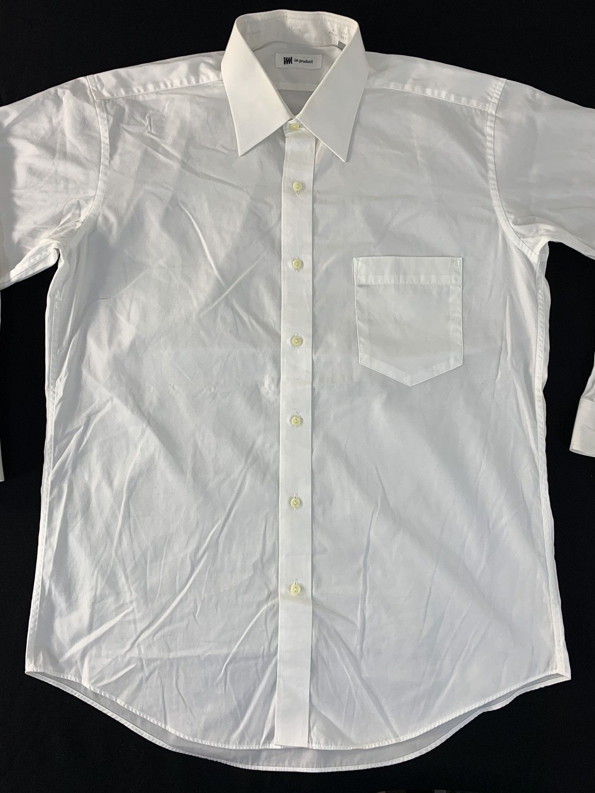 Issey Miyake 90s IM Issey Miyake Plain Minimalist Single Pocket Shirt Size US L / EU 52-54 / 3 - 3 Thumbnail