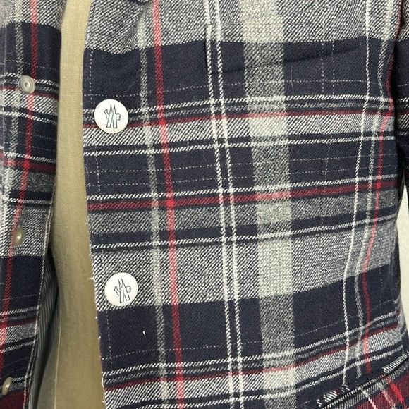 Moncler Gamme Bleu Moncler Gamme Blue x Thom Browne Plaid Quilted Down Blazer Size US S / EU 44-46 / 1 - 3 Thumbnail