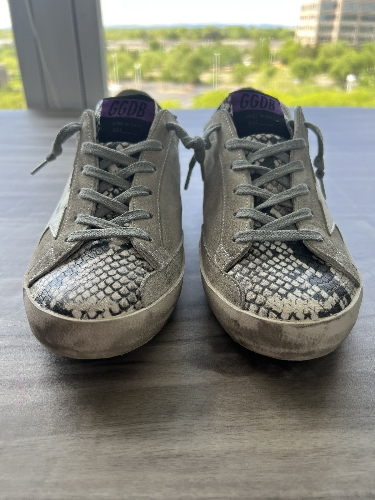 Golden Goose Golden Goose Superstar Low Snakeskin Size 5 Women’s (EU 35) Size US 5 / IT 35 - 6 Thumbnail