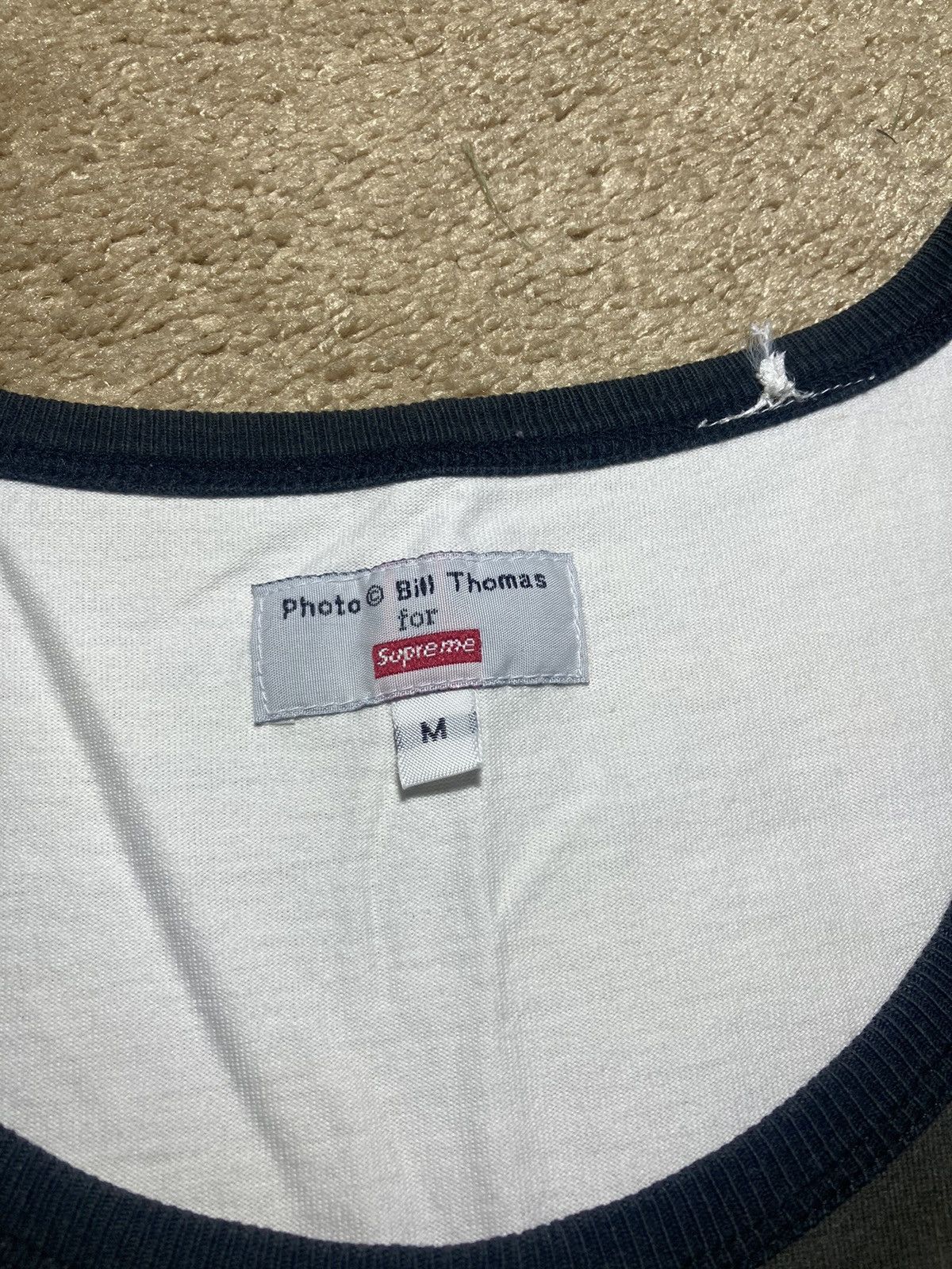 Supreme 2005 Supreme Bill Thomas Skater Photo Pic Tank Top Ride OG Size US M / EU 48-50 / 2 - 3 Thumbnail