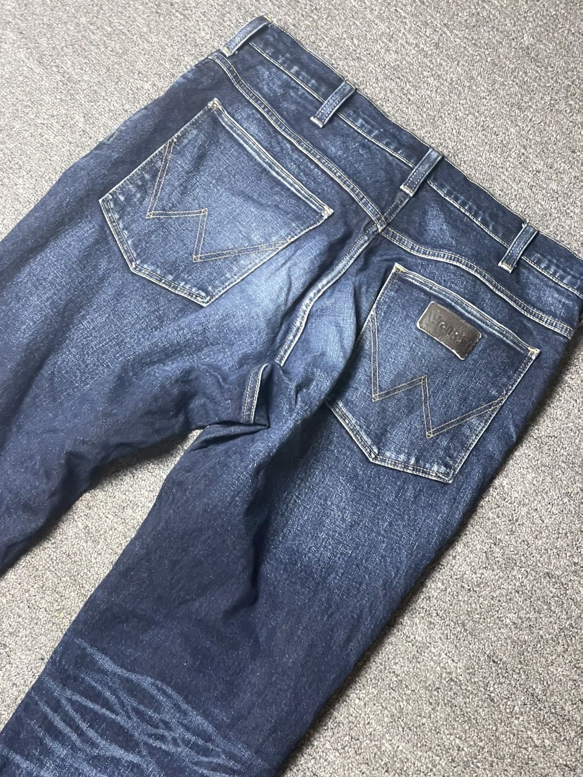 Vintage × Wrangler Vintage WRANGLER Distressed Denim Jeans (111) Size US 34 / EU 50 - 10 Thumbnail