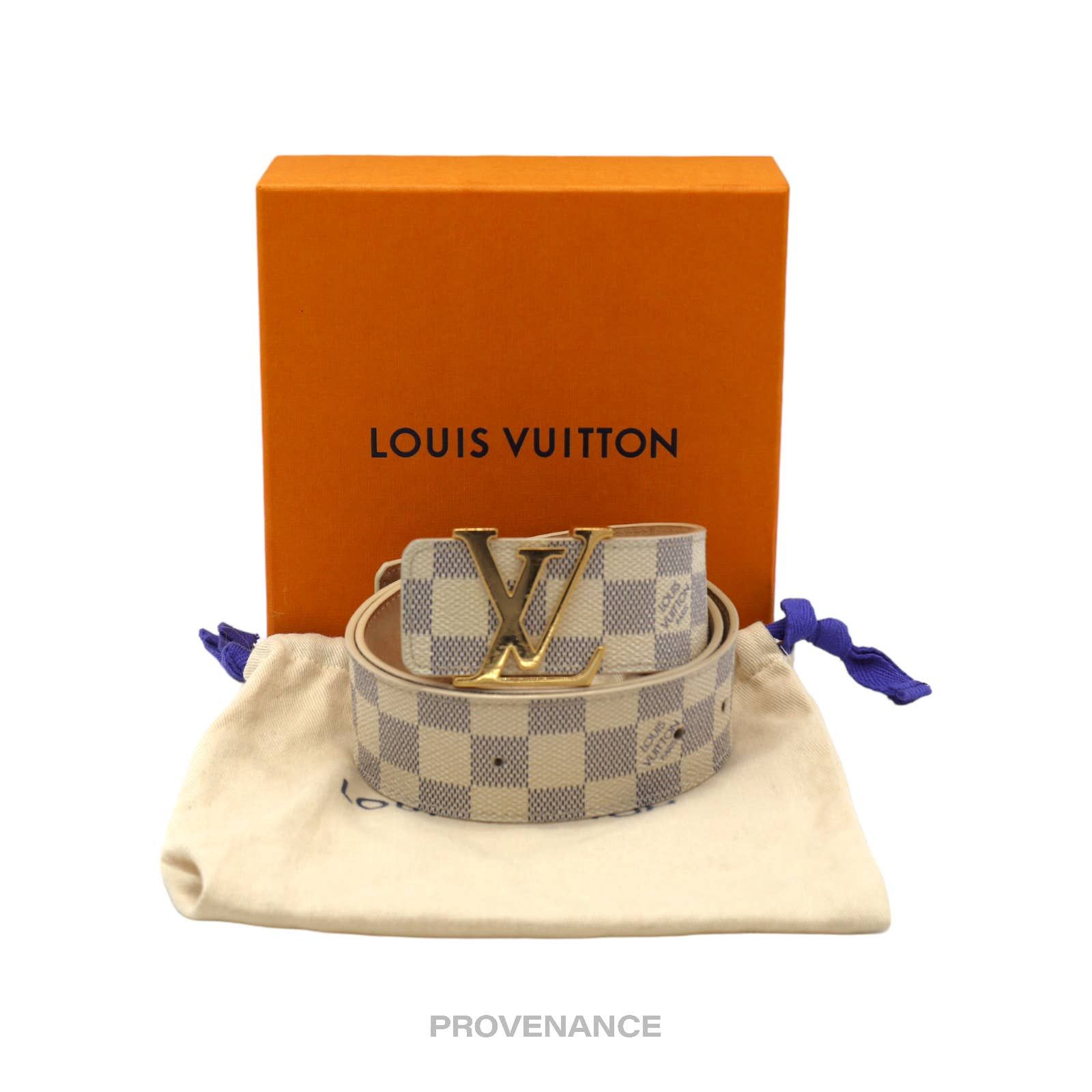 Louis Vuitton Monogram Multicolore Initials Belt - Size 32 / 80