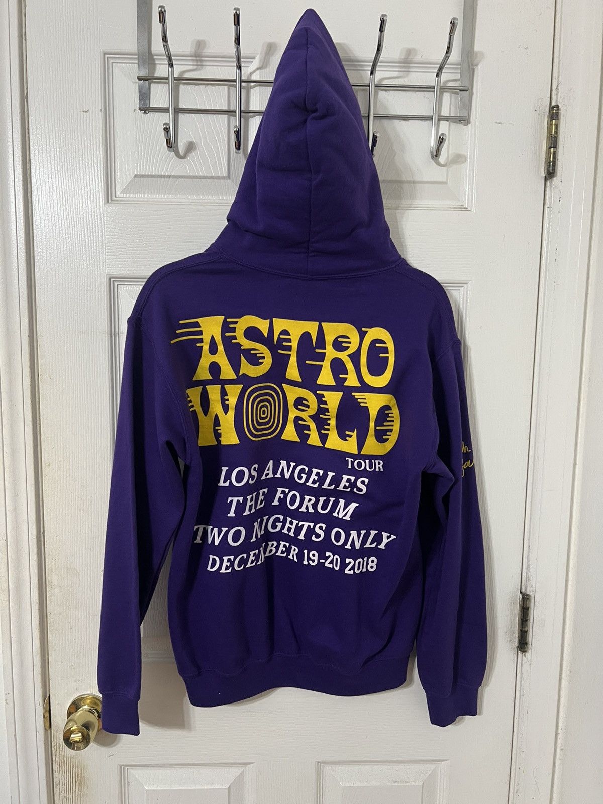 Travis Scott Travis scott astroworld los angeles tour date purple Size US S / EU 44-46 / 1 - 5 Thumbnail