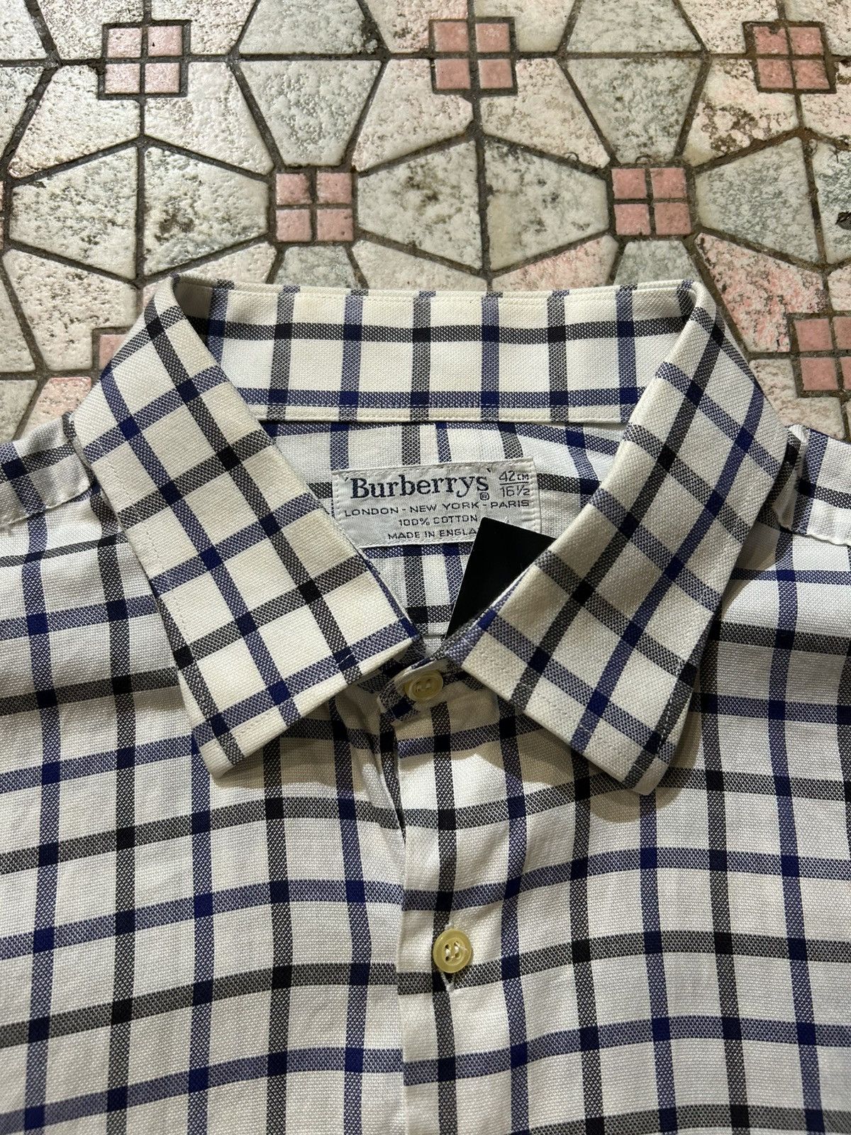 Burberry Burberry Button Up Long Sleeve Shirt Size US L / EU 52-54 / 3 - 5 Thumbnail