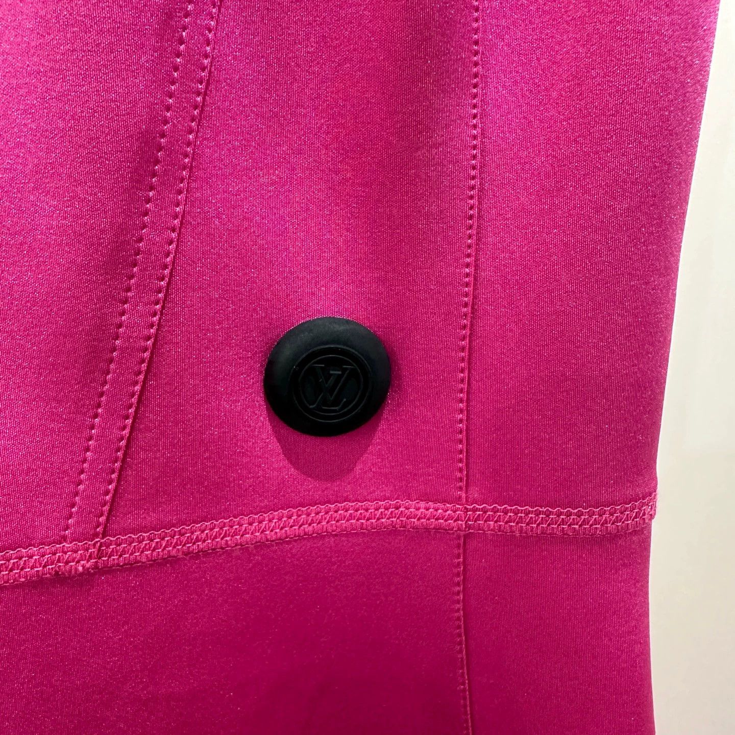 Louis Vuitton LV women's Rose Pink Subtle Logo Dress 34 Nylon Size XS / US 0-2 / IT 36-38 - 6 Thumbnail