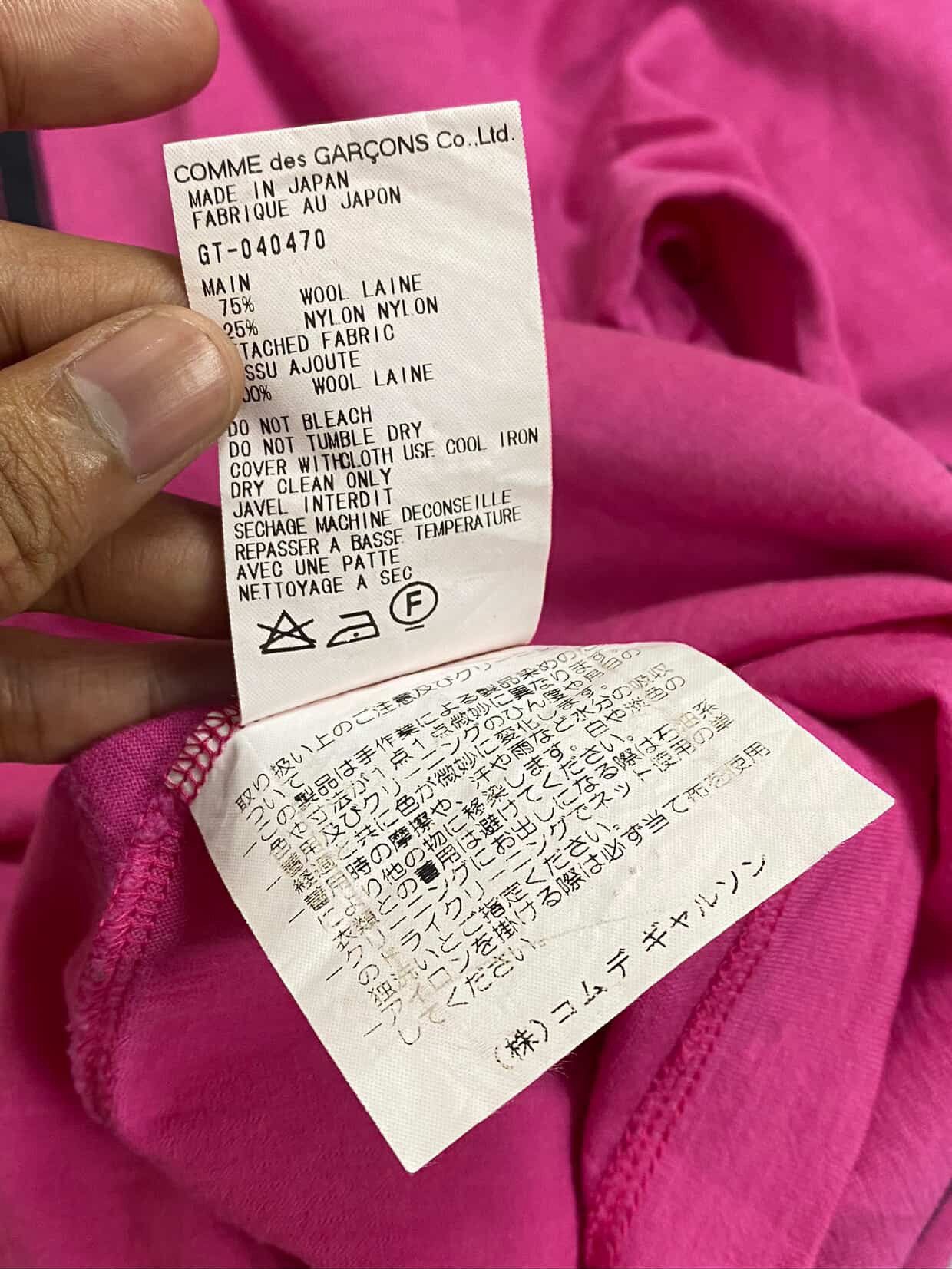 Comme des Garcons Vintage Comme Des Garcons AD2000 long sleeve zipper Size M / US 6-8 / IT 42-44 - 7 Thumbnail
