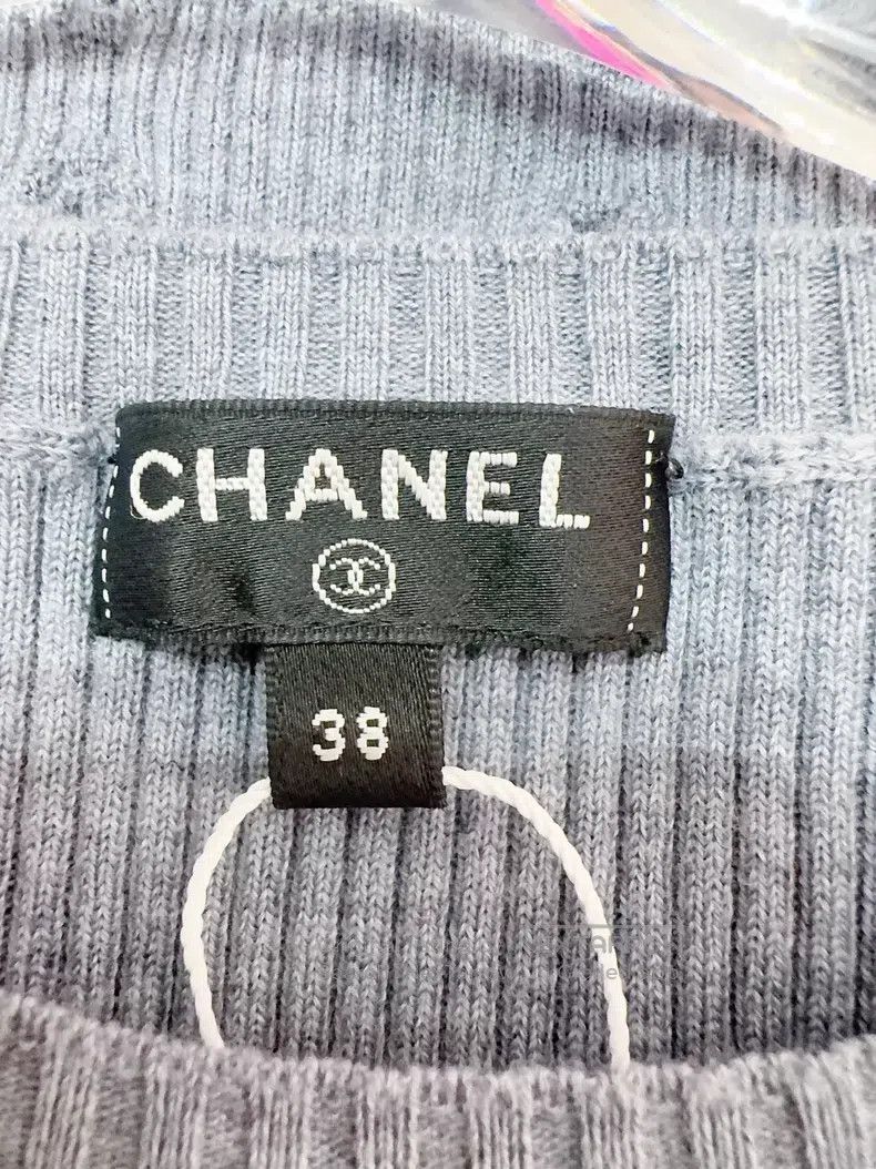 Chanel Chanel Blue knitted short sleeves Size XS / US 0-2 / IT 36-38 - 6 Thumbnail
