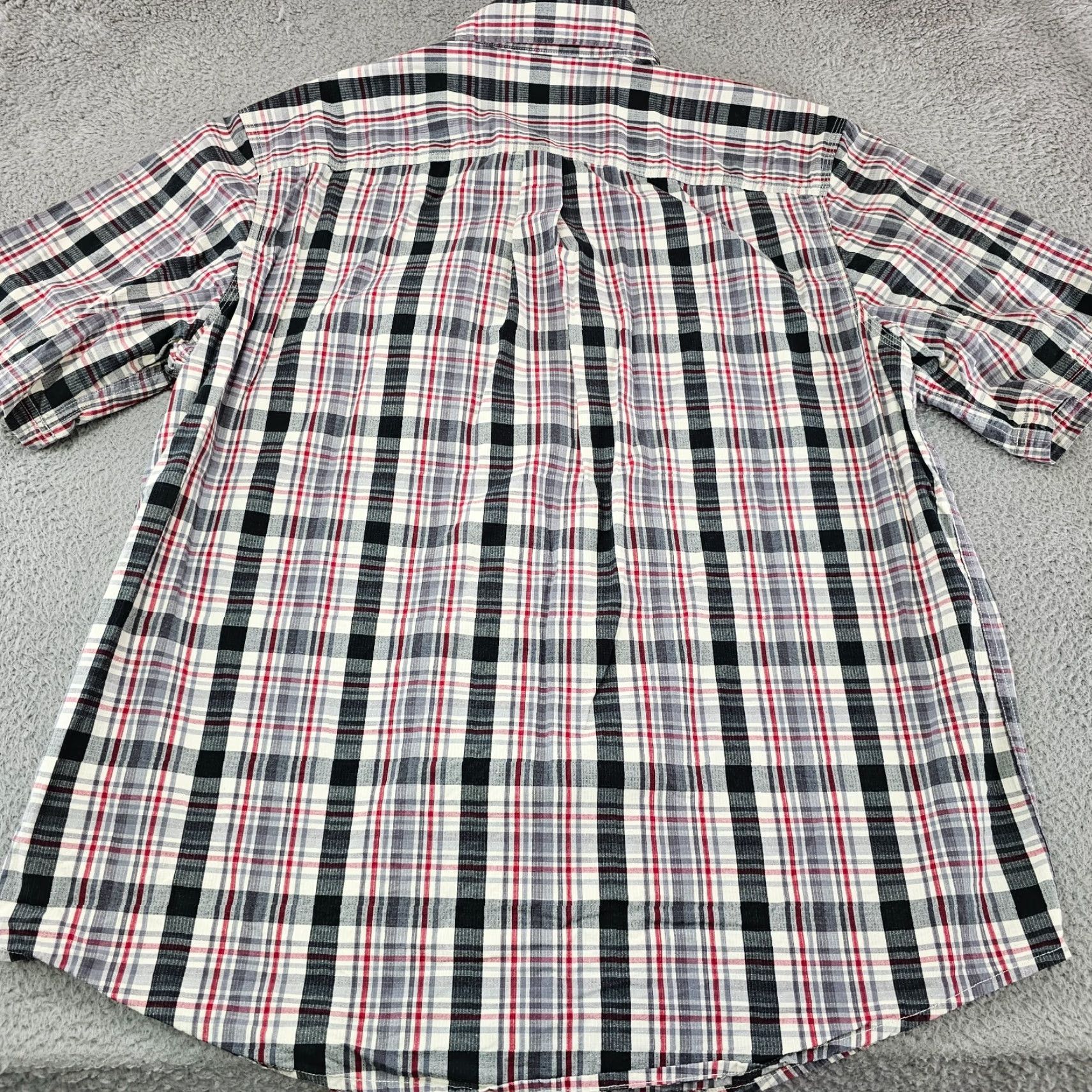 Carhartt Carhartt Shirt Mens XL Gray Plaid Relaxed Fit Workwear Cotton Button Up Size US XL / EU 56 / 4 - 7 Thumbnail