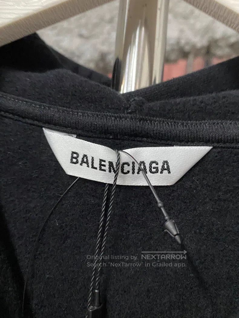 Balenciaga Balenciaga Hooded Sweatshirt Cloak Size US XS / EU 42 / 0 - 5 Thumbnail