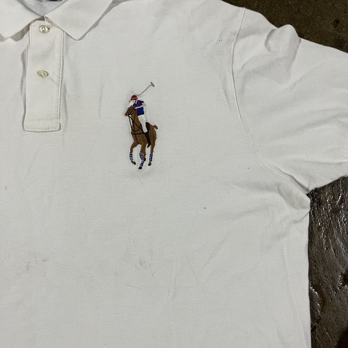 Glo Gang × Polo Ralph Lauren × Vintage Vintage Polo Ralph Lauren Big Pony Polo Shirt Chief Keef Size US XL / EU 56 / 4 - 3 Thumbnail