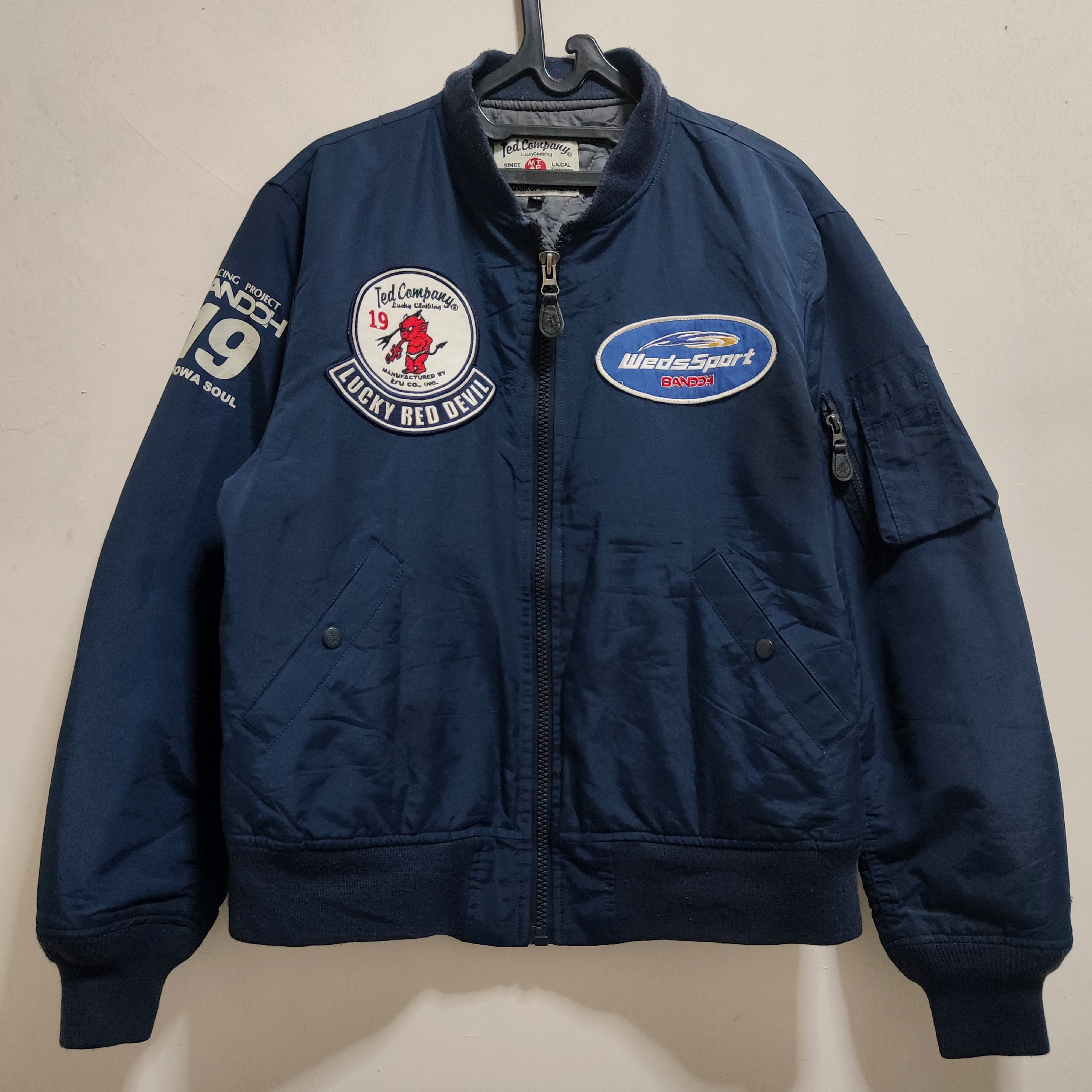 Other WEDSSPORT Racing Project Bandoh Team Bomber Jacket Size US L / EU 52-54 / 3 - 2 Thumbnail