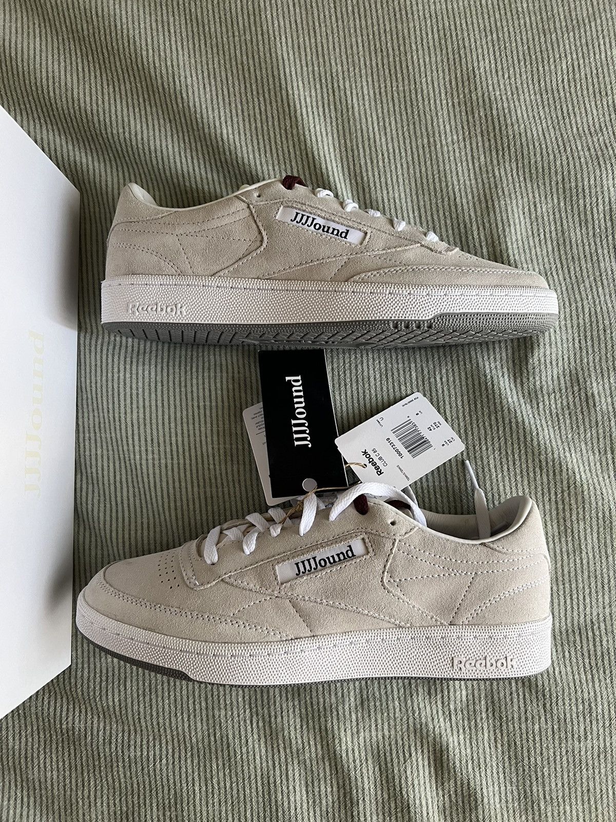 JJJJound × Reebok Jjjjound x Reebok Club C 85 - 'Cork' Size US 9 / EU 42 - 4 Thumbnail
