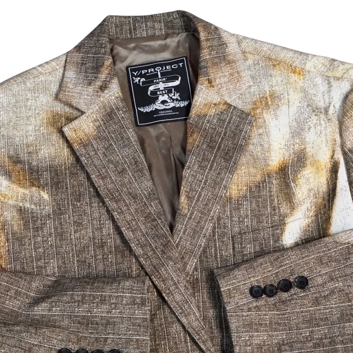 Y/Project Y/Project Sun Bleached Blazer Jacket Size US L / EU 52-54 / 3 - 5 Thumbnail