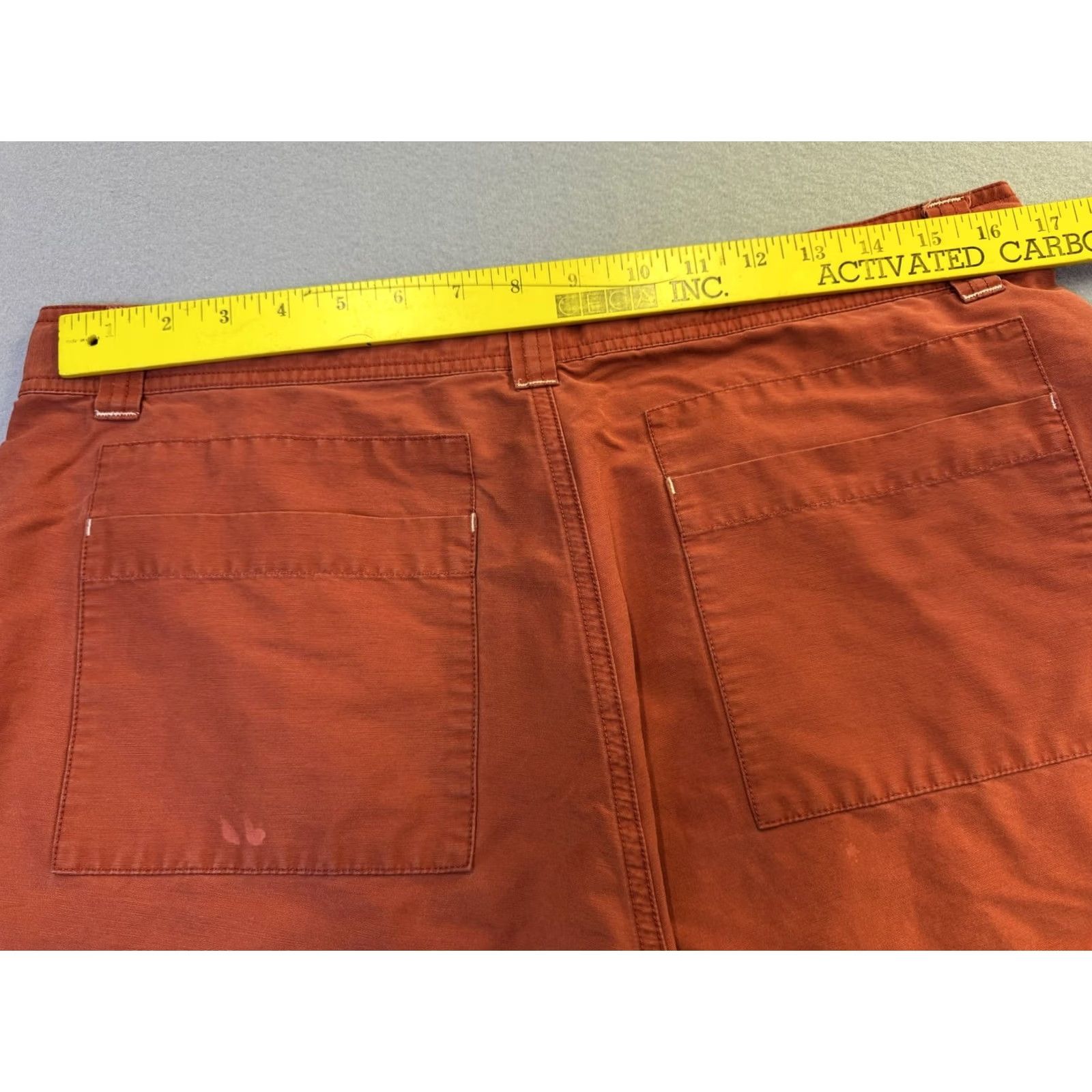 Oakley Oakley Mens Shorts 36 Orange Chino Casual Software 12 Inch Inseam Flat Front Size US 36 / EU 52 - 5 Thumbnail