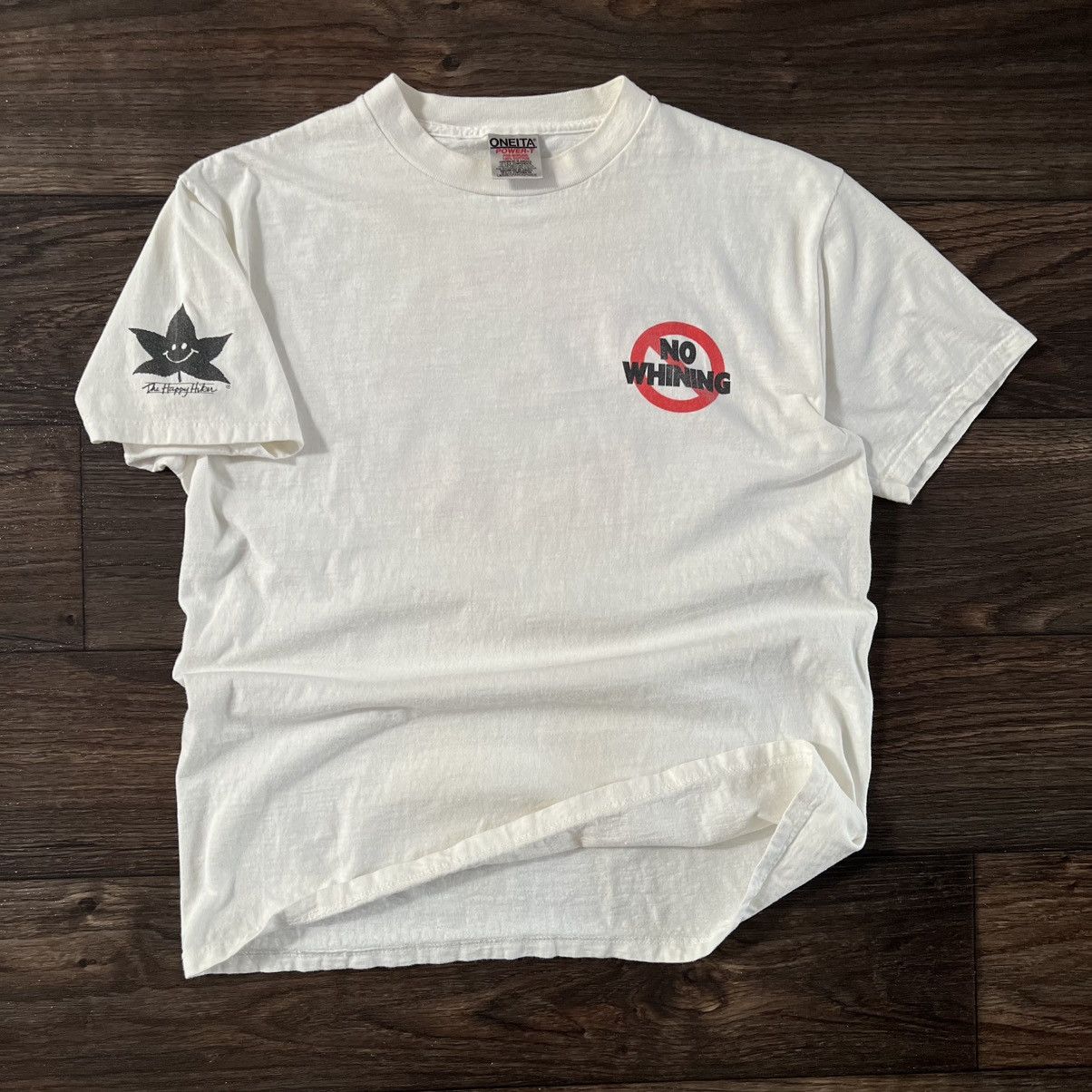 Vintage Vintage 2000s High Times Hiking 420 Stoner Tshirt Gorpcore Size US L / EU 52-54 / 3 - 6 Thumbnail