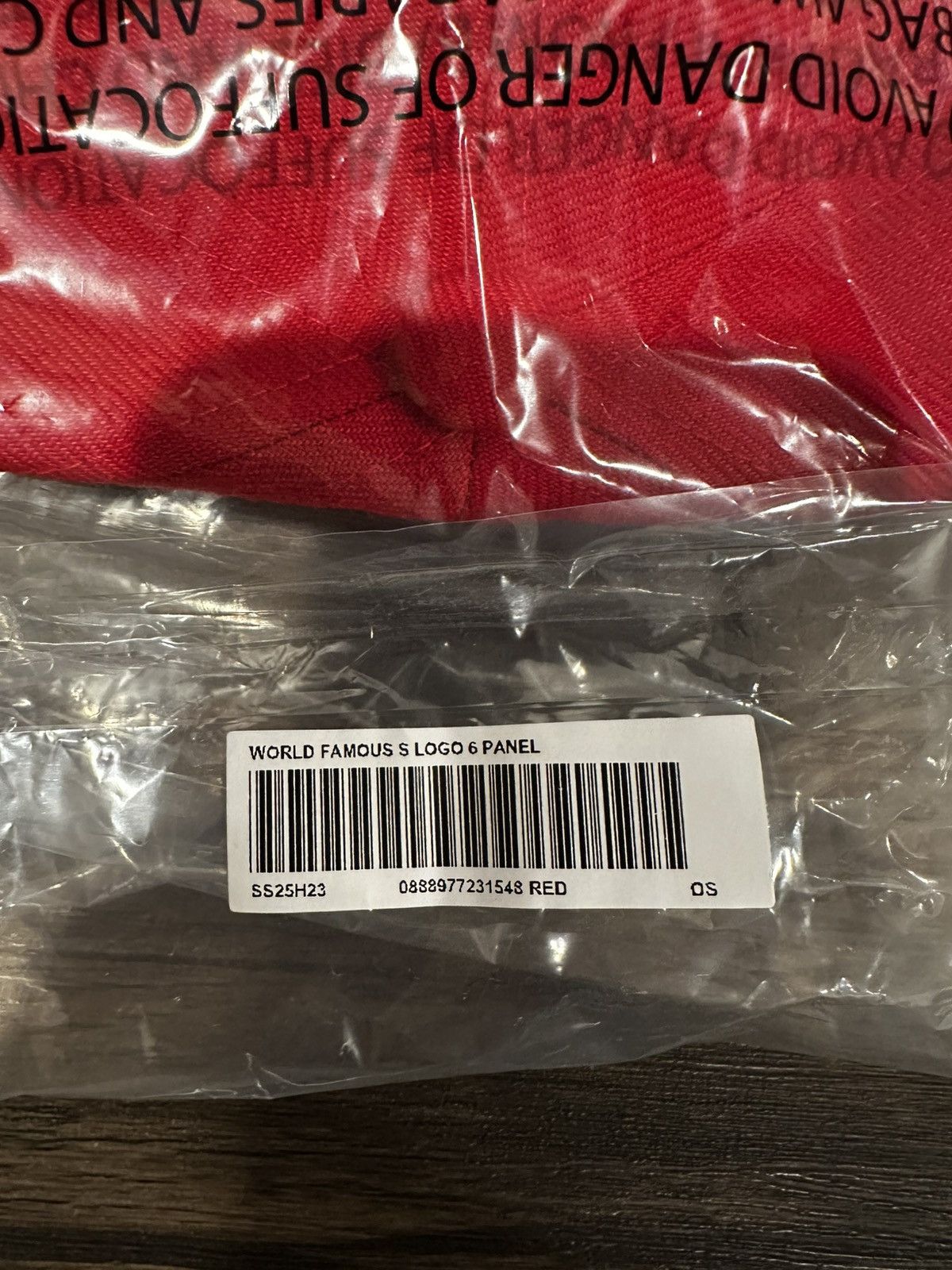 Supreme Supreme World Famous S Logo 6-Panel | Grailed