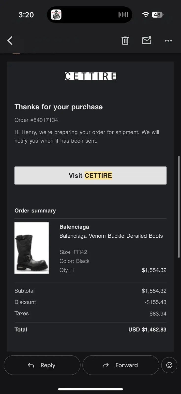 Balenciaga Balenciaga Venom Boots Mid Top Size US 9 / EU 42 - 9 Thumbnail