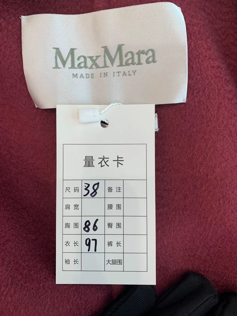 Max Mara Max Mara Rial to Women's Cashmere Coat in Rose Size S / US 4 / IT 40 - 9 Thumbnail