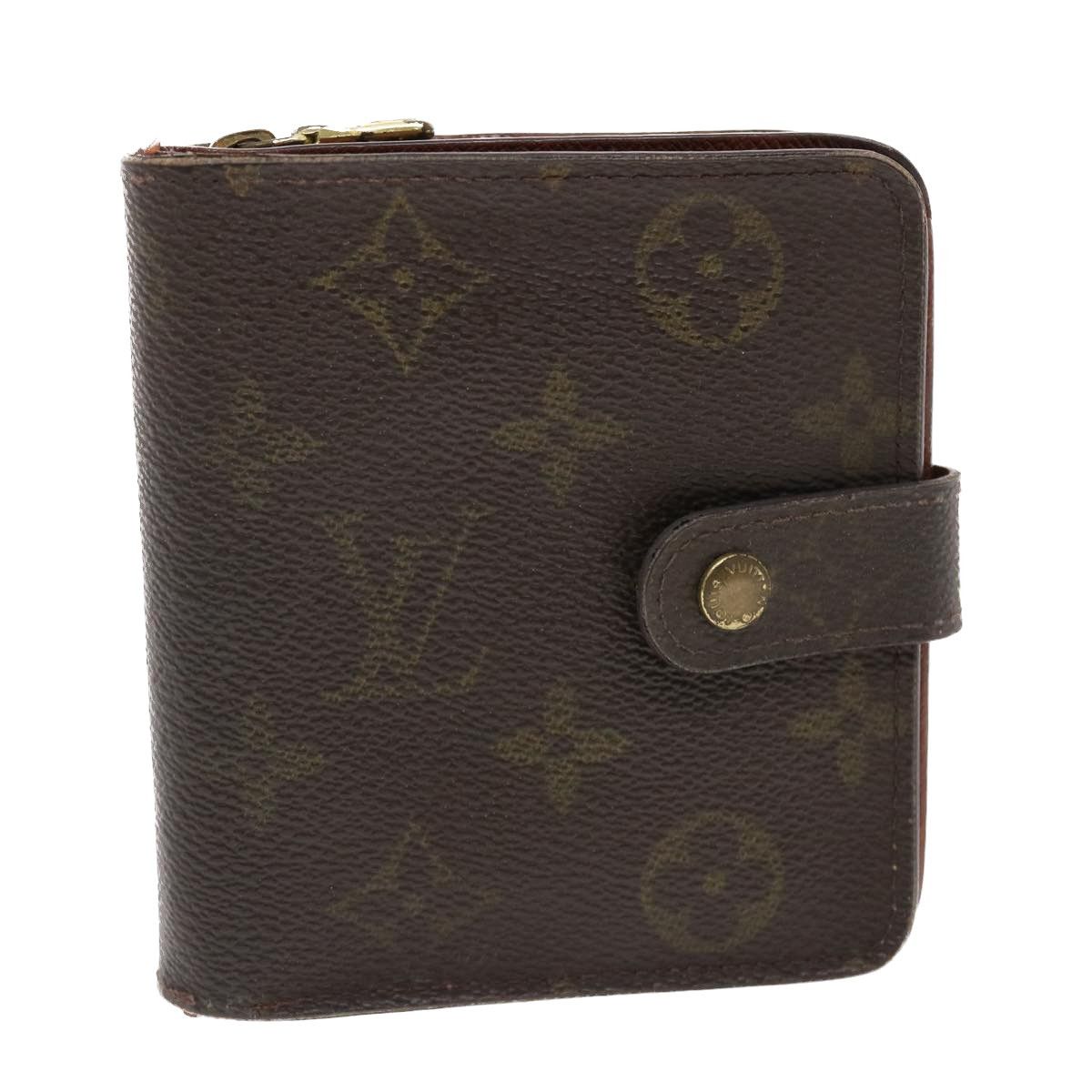 Louis Vuitton Blue Monogram Denim Zippy Coin Wallet Compact 3LVJ1020