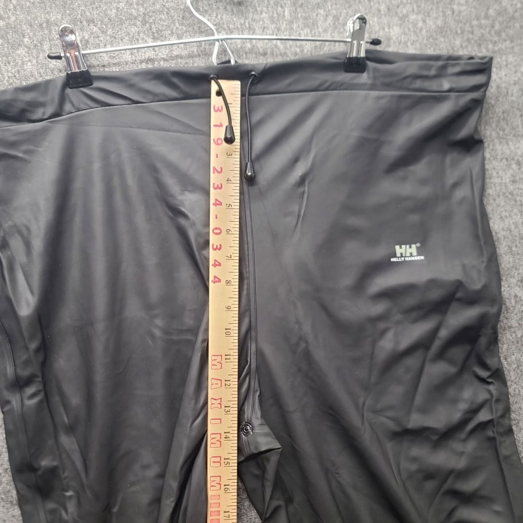 Helly Hansen Helly Hansen Rain Pants Mens L Black Waterproof Workwear Packable Performance Pants Mens Regular Inseam 32 in Size US 33 - 4 Thumbnail