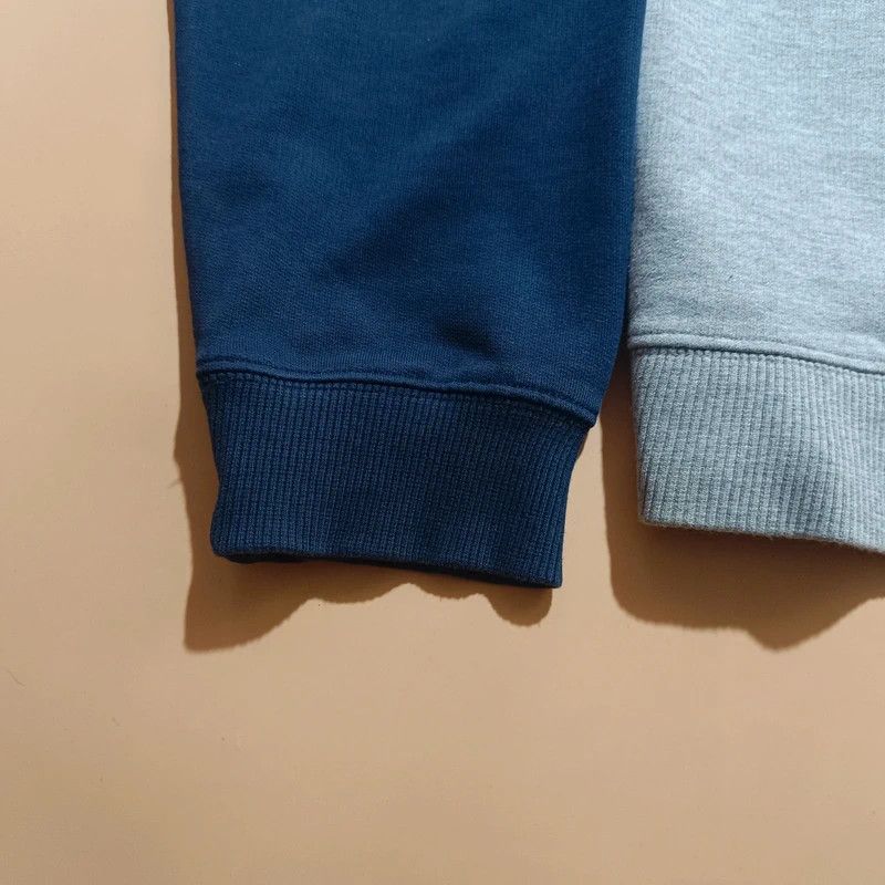 Nike Vintage Y2K NIKE Big Center Swoosh Grey Blue Sweatshirt M Size US M / EU 48-50 / 2 - 9 Thumbnail