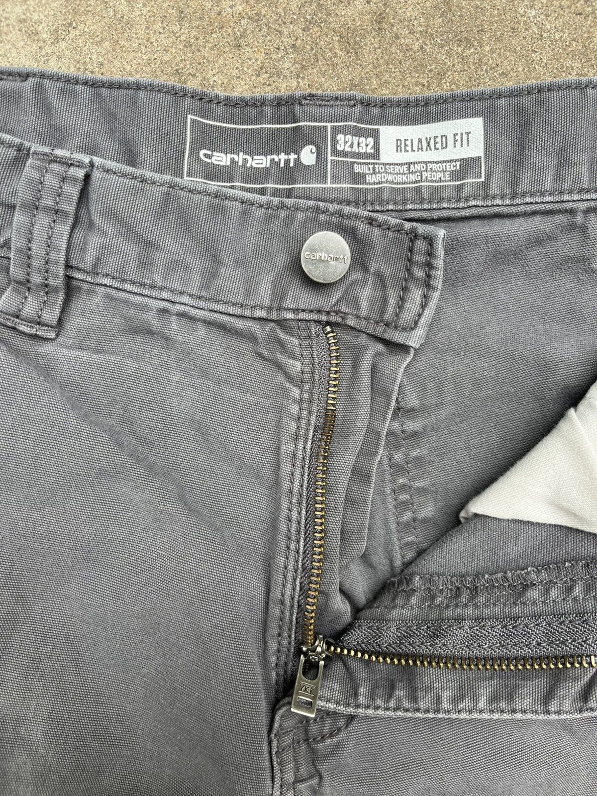 Carhartt Gray Carhartt Workwear Cargo Pants Size US 32 / EU 48 - 3 Thumbnail