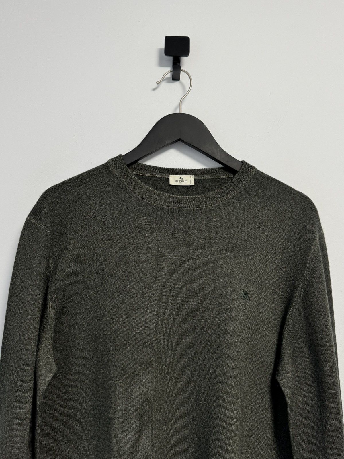 Etro Etro Sweatshirt Sweater Luxury Wool Size US XL / EU 56 / 4 - 2 Thumbnail