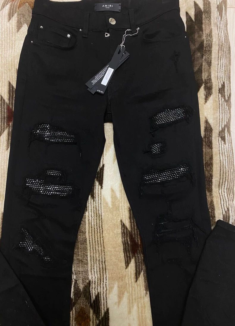 Amiri Amiri 18aw Black Diamond jeans Size US 28 / EU 44 - 2 Thumbnail