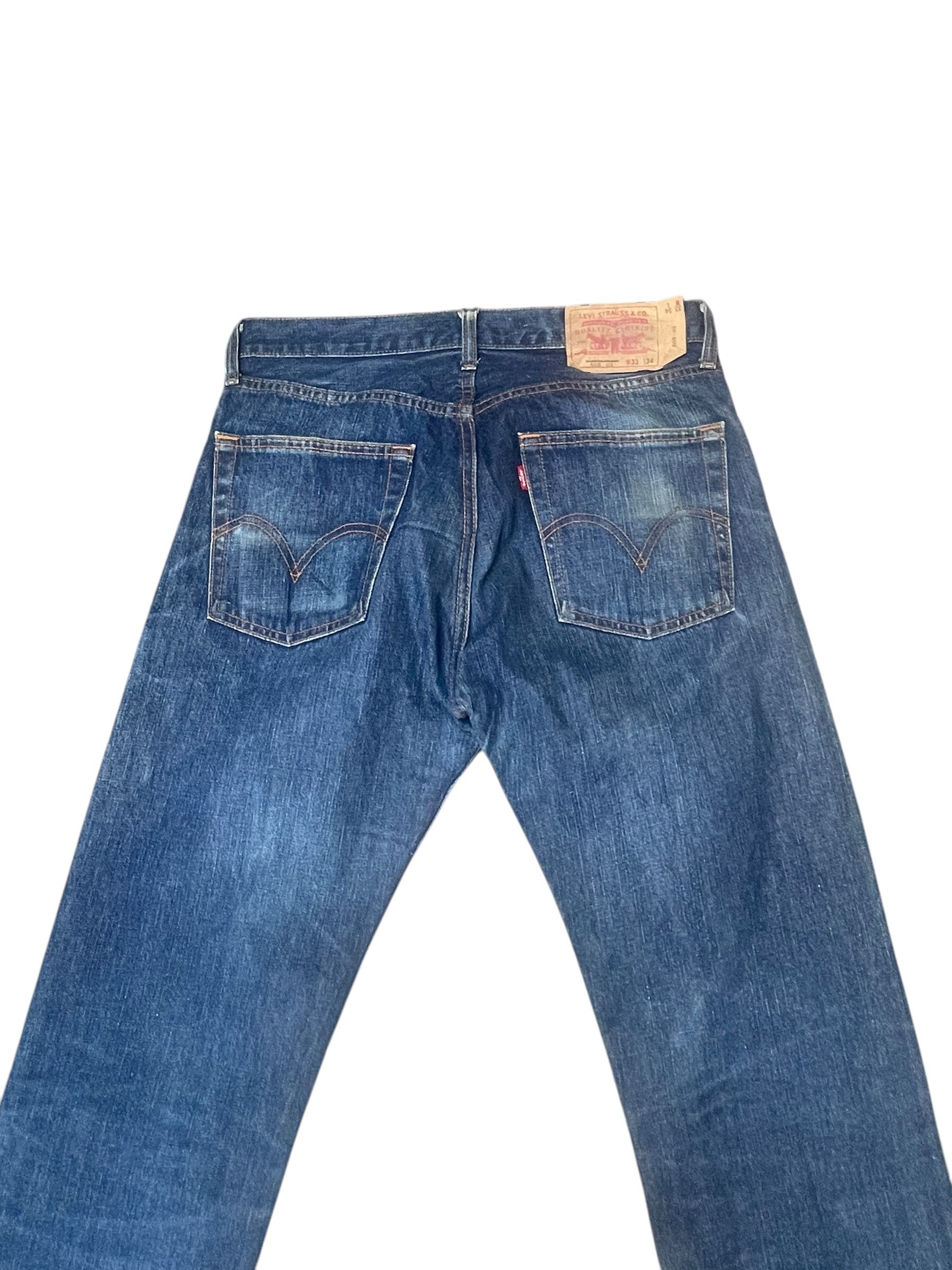 Levi's Vintage Levis 505 Distresed Size US 34 / EU 50 - 4 Thumbnail