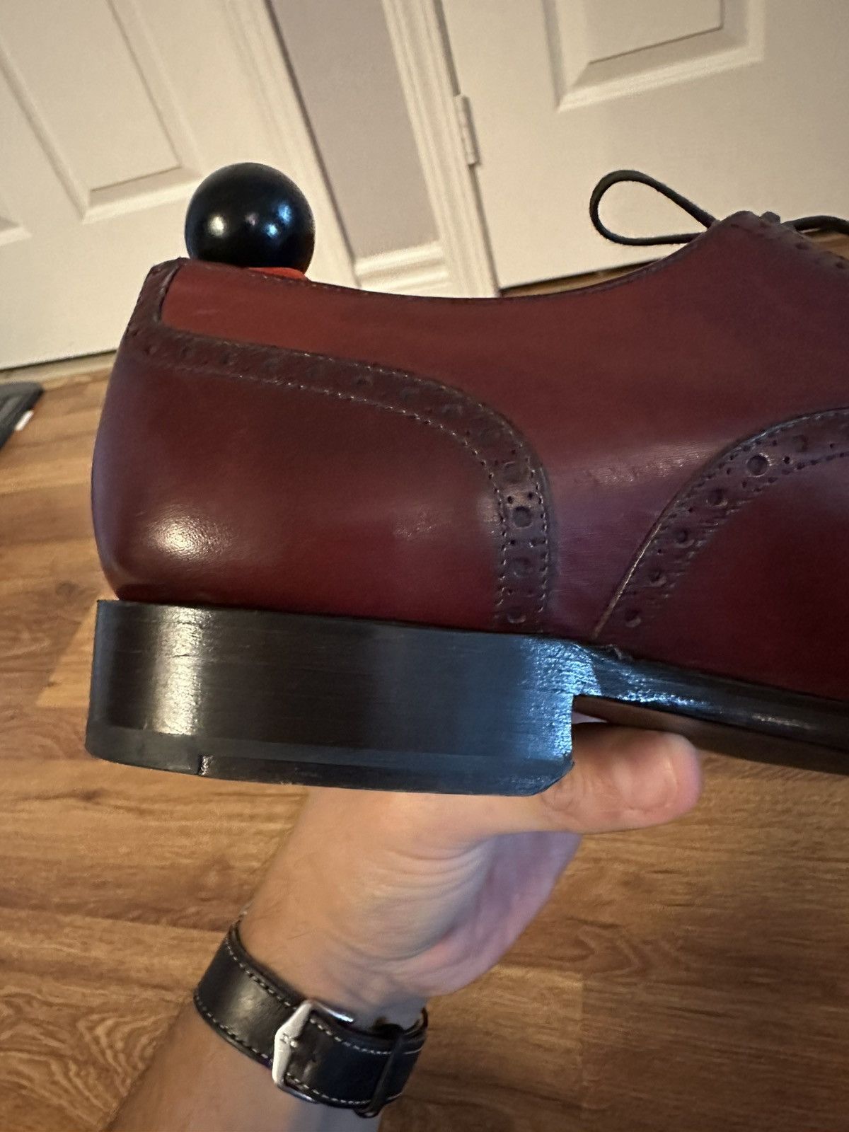 J.FitzPatrick Wallingford II Half Brogue Burgundy Calf Size US 9 / EU 42 - 22 Thumbnail