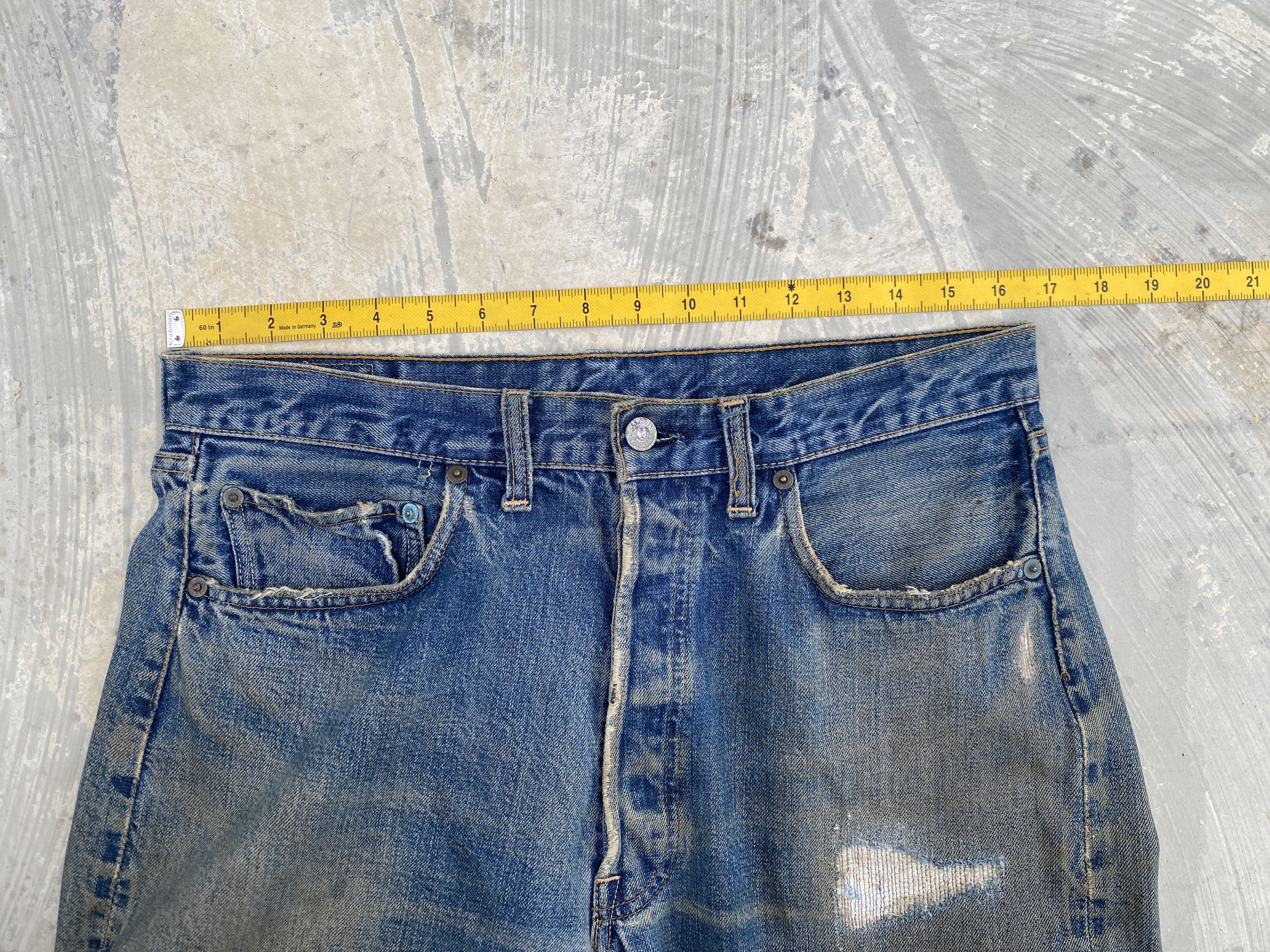 Levi's Vintage 60/70s Levis 501 Big E Redline #6 Selvedge Jeans Size US 33 - 13 Thumbnail