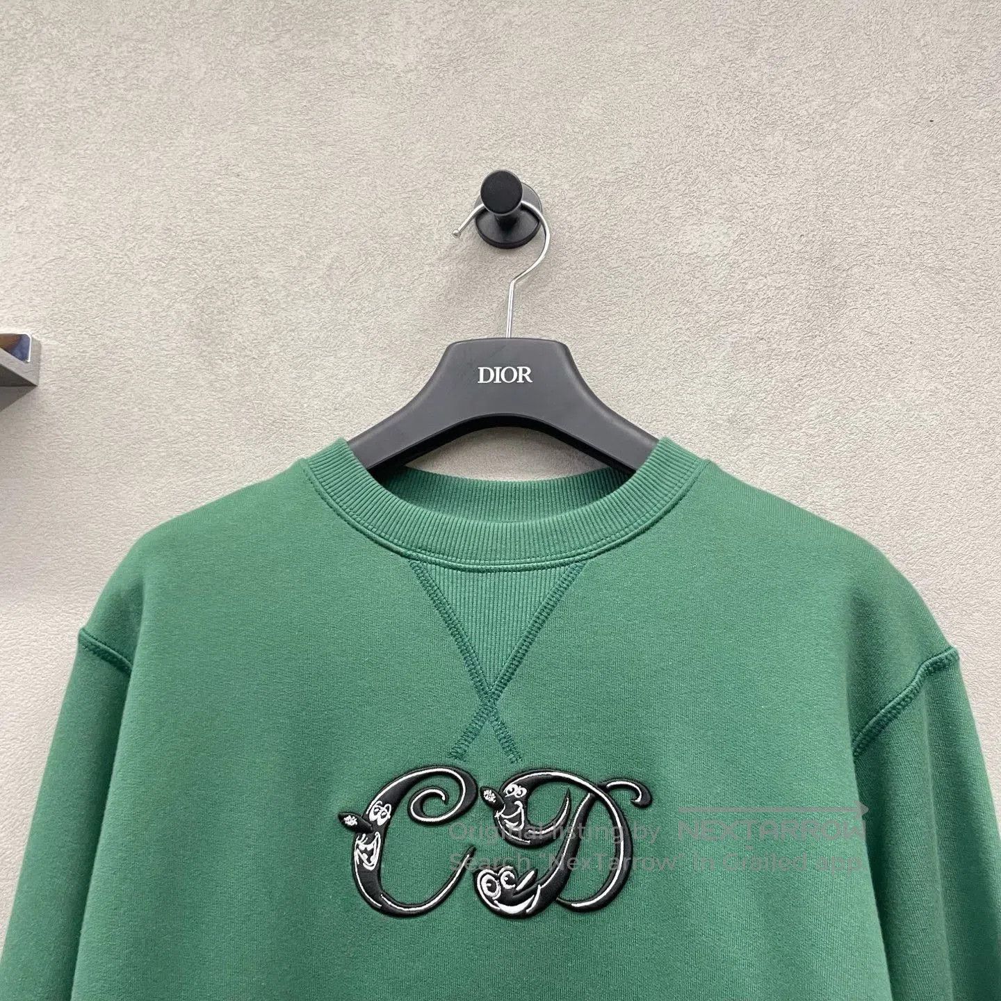 Dior DIOR Green Crewneck Sweatshirt. Size S / US 4 / IT 40 - 4 Thumbnail