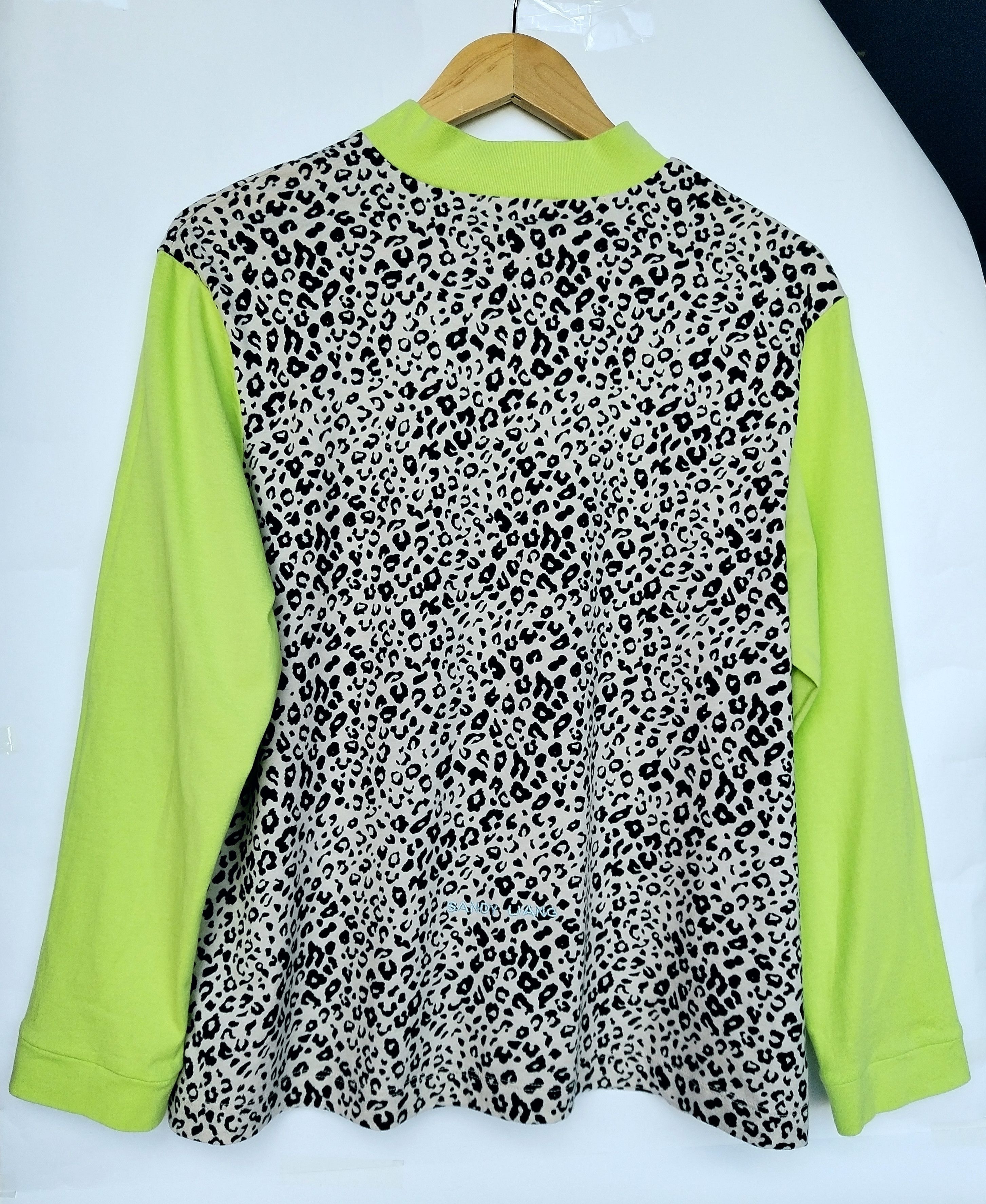 Sandy Liang Lewis leopard top Size L / US 10 / IT 46 - 2 Thumbnail