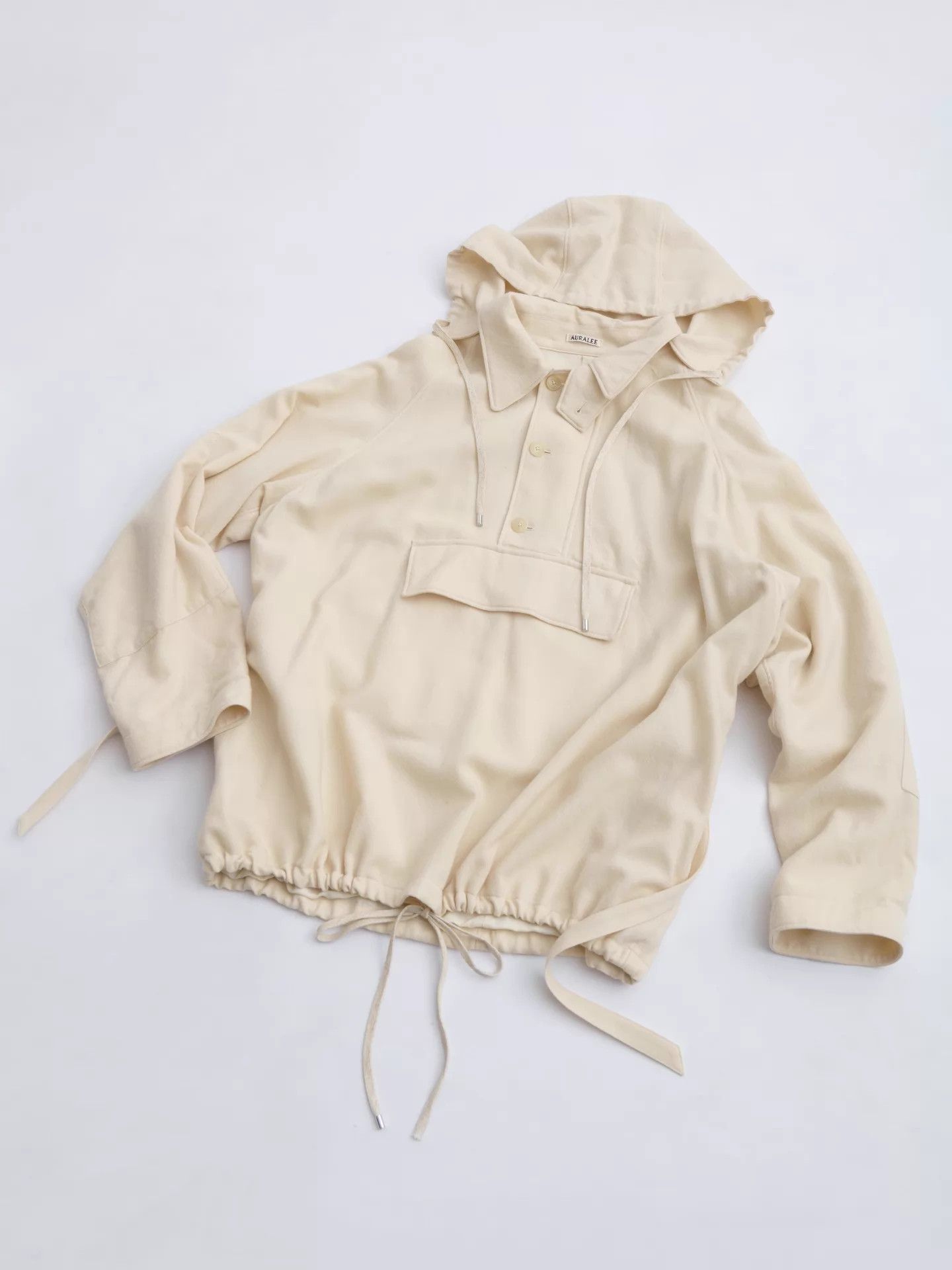 Auralee AURALEE 23AW Size 5 Outdoor Ivory Wool Hooded Jacket Size XXL / US 16-18 / IT 52-54 - 6 Thumbnail