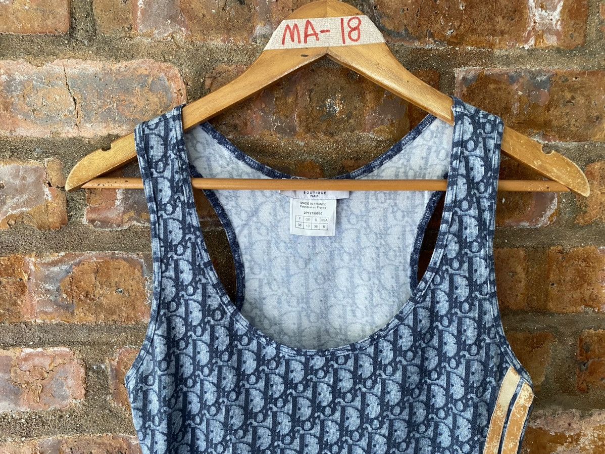 Dior Vintage Dior monogram Tank Size XS / US 0-2 / IT 36-38 - 3 Thumbnail