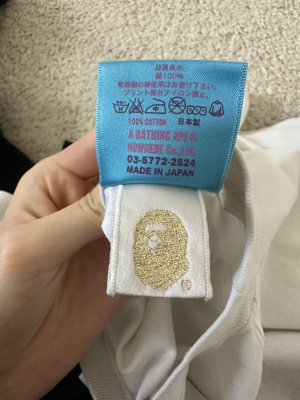 Bape Bape-sta Logo T-shirt Size US L / EU 52-54 / 3 - 5 Thumbnail