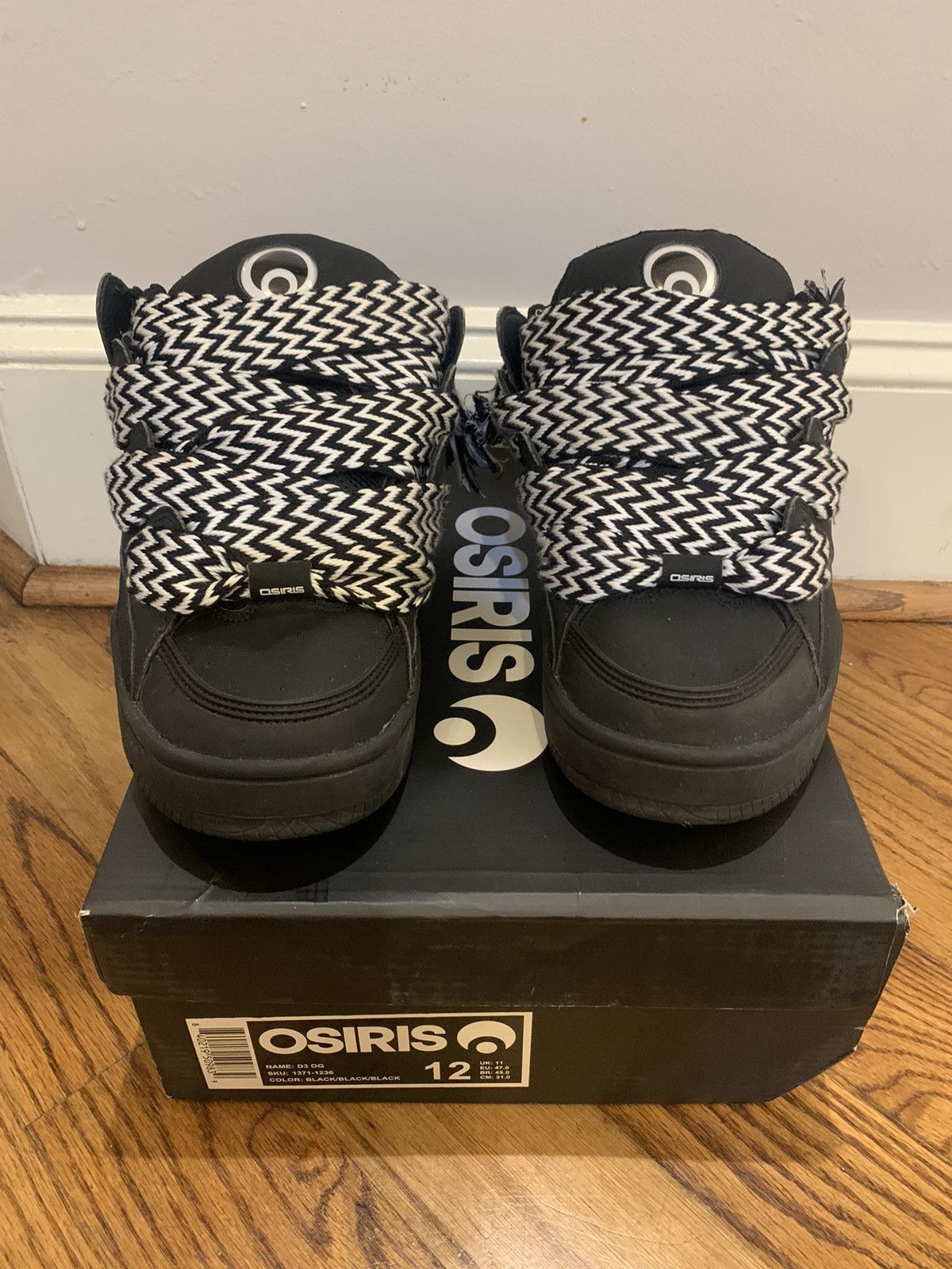 Osiris D3 OG with lanvin laces