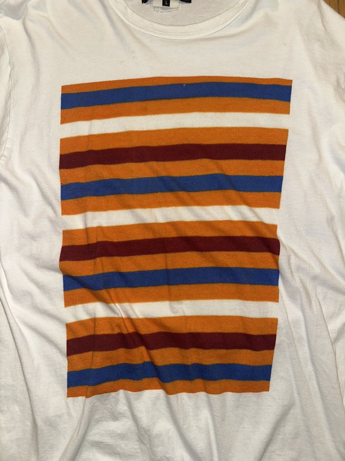 Comme des Garcons Homme Deux Abstract CDG mural print tee Size US L / EU 52-54 / 3 - 2 Thumbnail