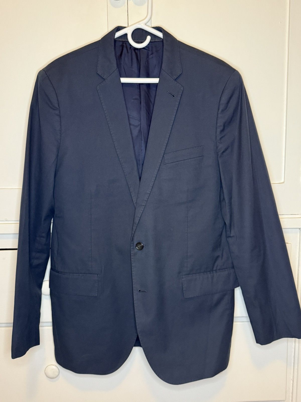 J. Crew Ludlow Slim Cotton Suit, 42L