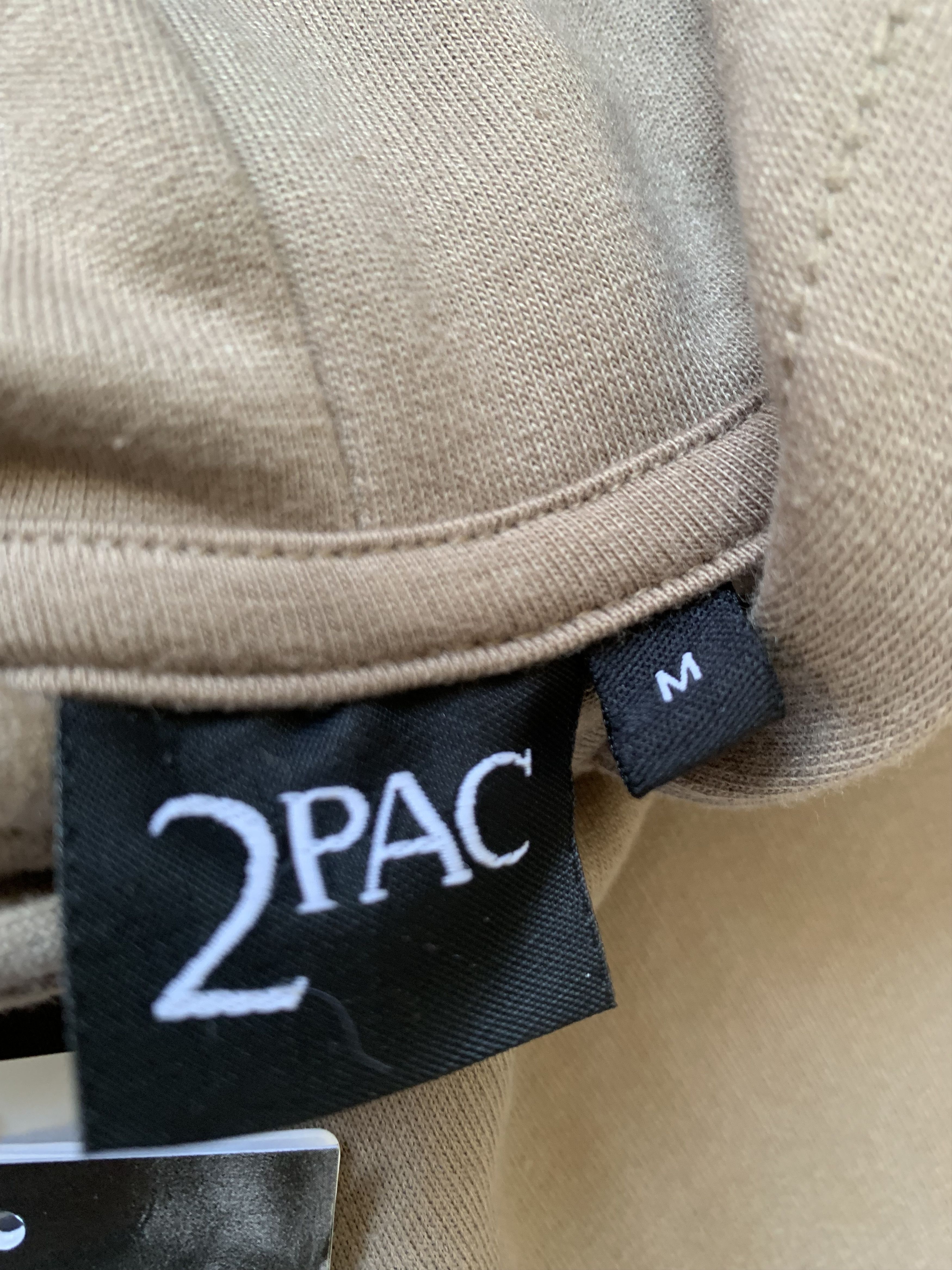 Band Tees × Rap Tees 2Pac New Grey Hoodie Size US M / EU 48-50 / 2 - 7 Thumbnail