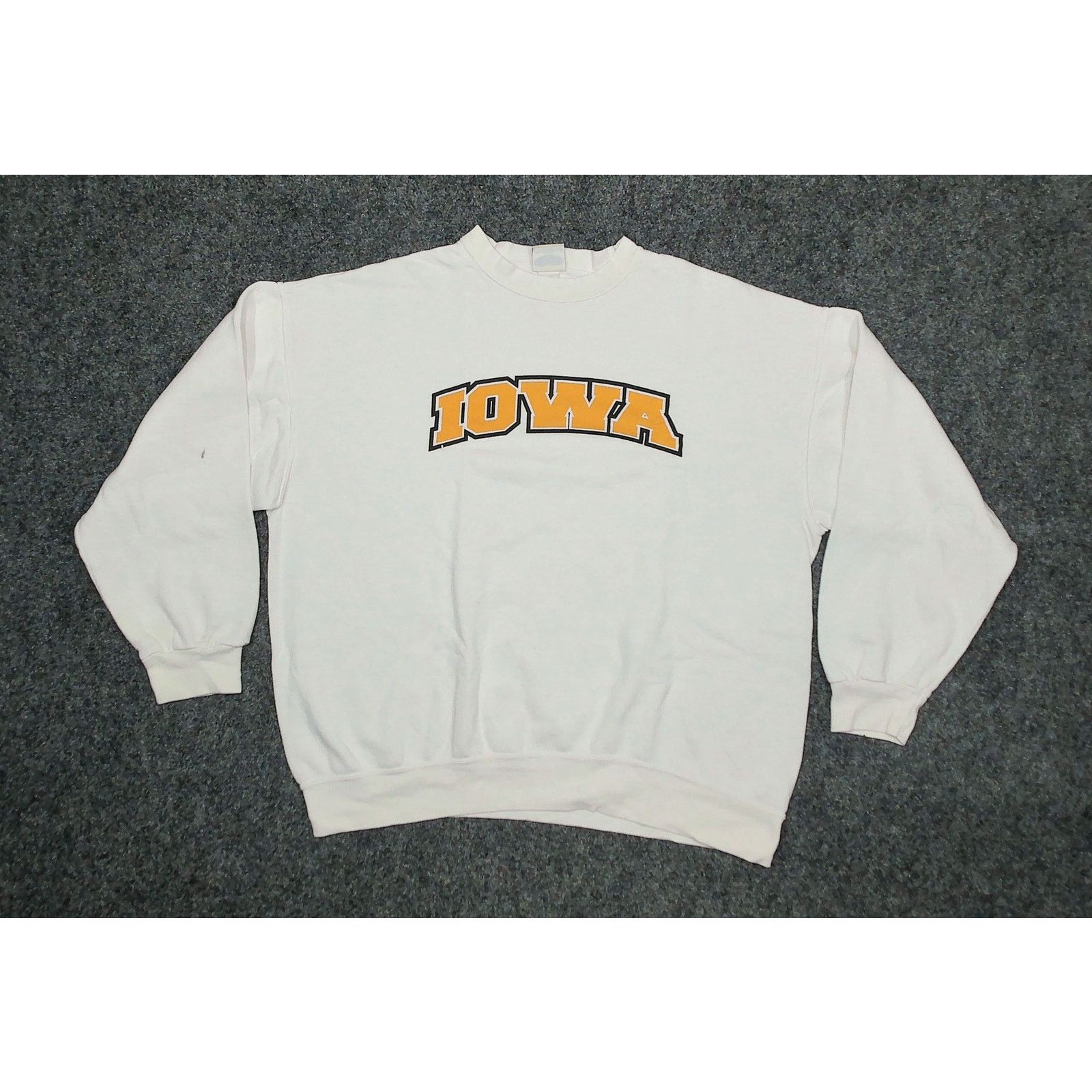 Lee Vintage Lee Heavyweight Y2K Iowa Hawkeyes Boxy Sweatshirt XL Size US XL / EU 56 / 4 - 3 Thumbnail